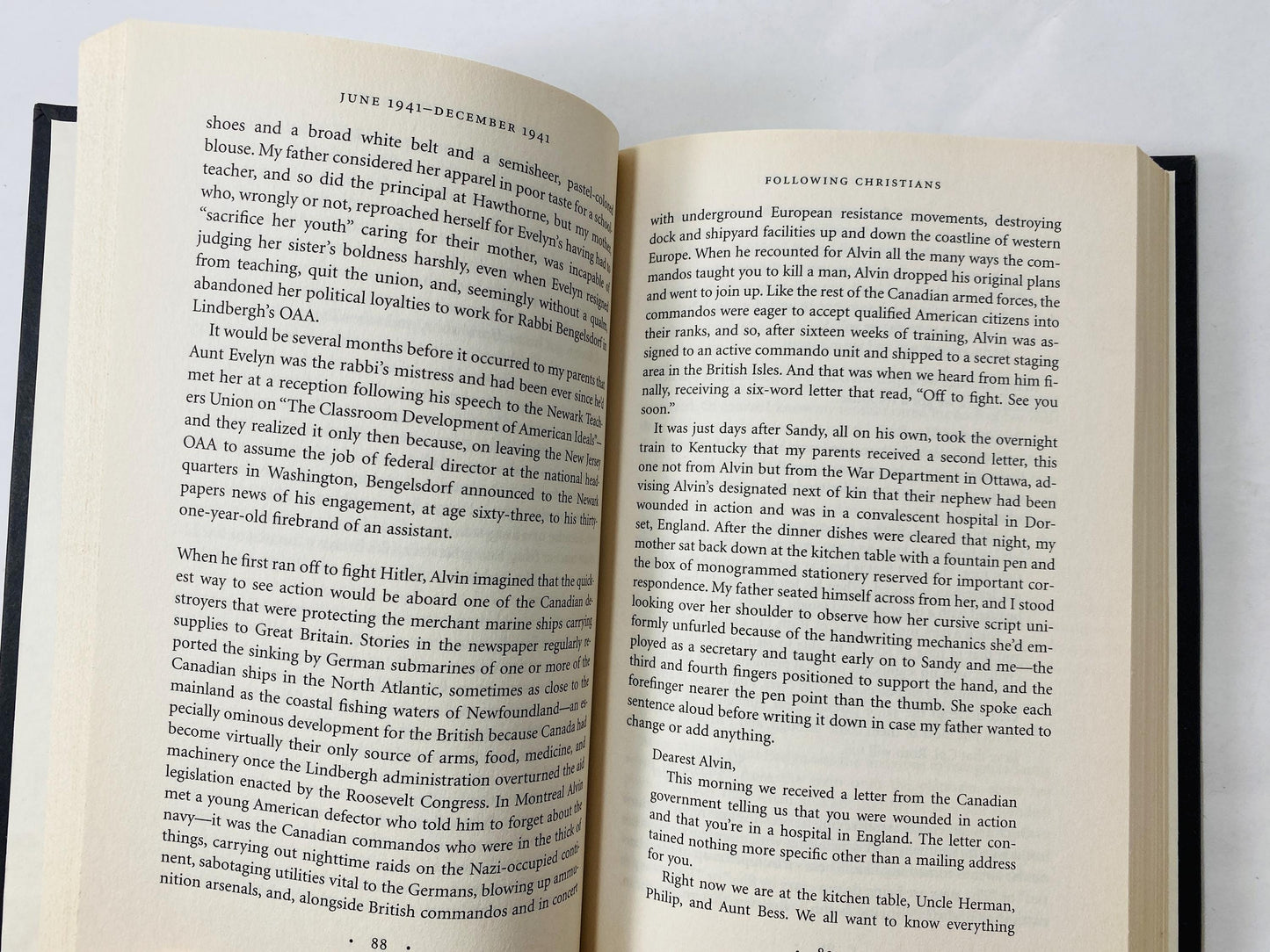 1969 Plot Against America by Philip Roth Vintage EARLY PRINTING book bound in blue cloth by author of Portnoy's Complaint