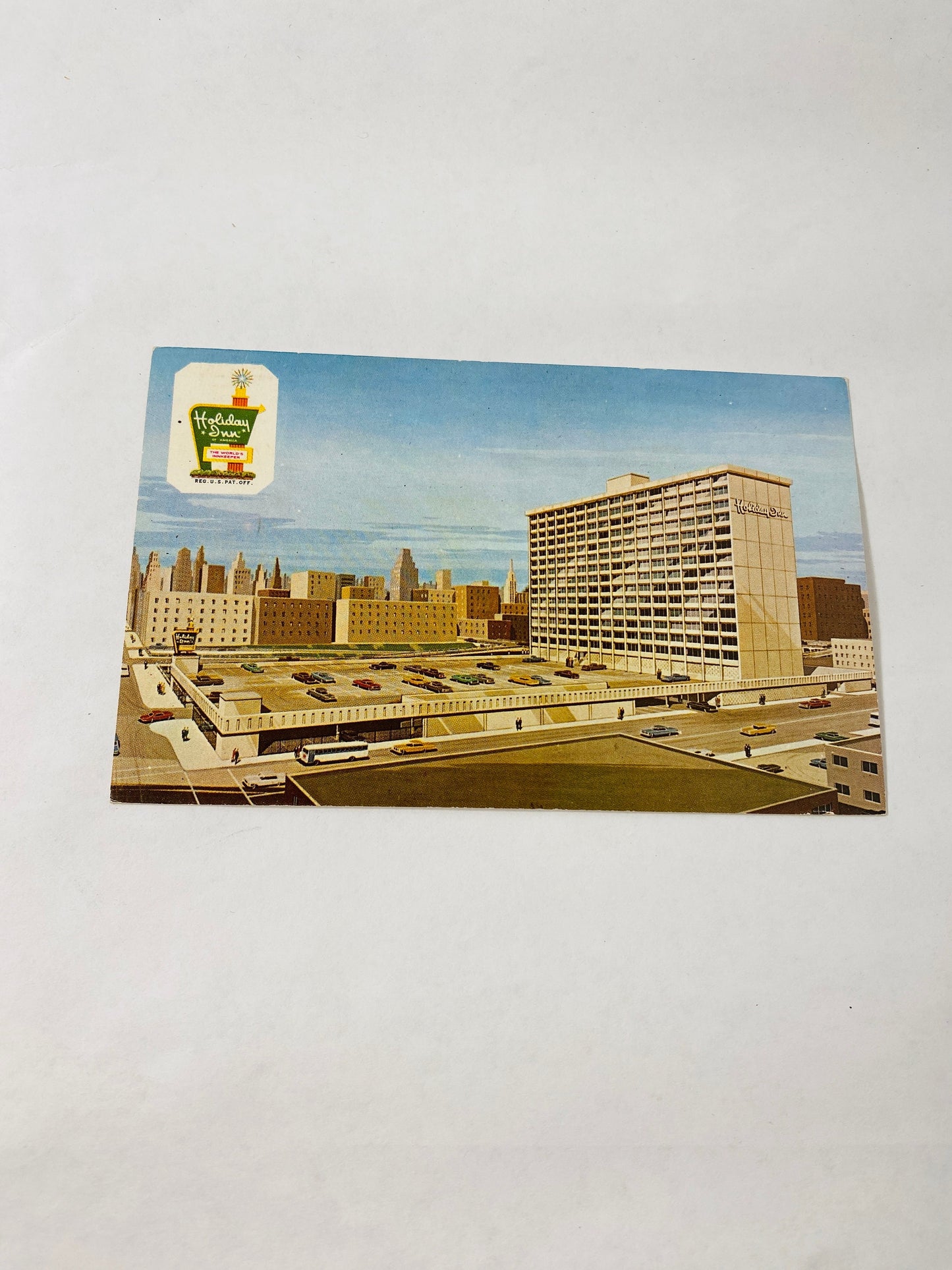 1960s Holiday Inn Vintage postcard lot set Chicago Illinois St. Joseph Michigan Little Rock Arkansas Curteichcolor