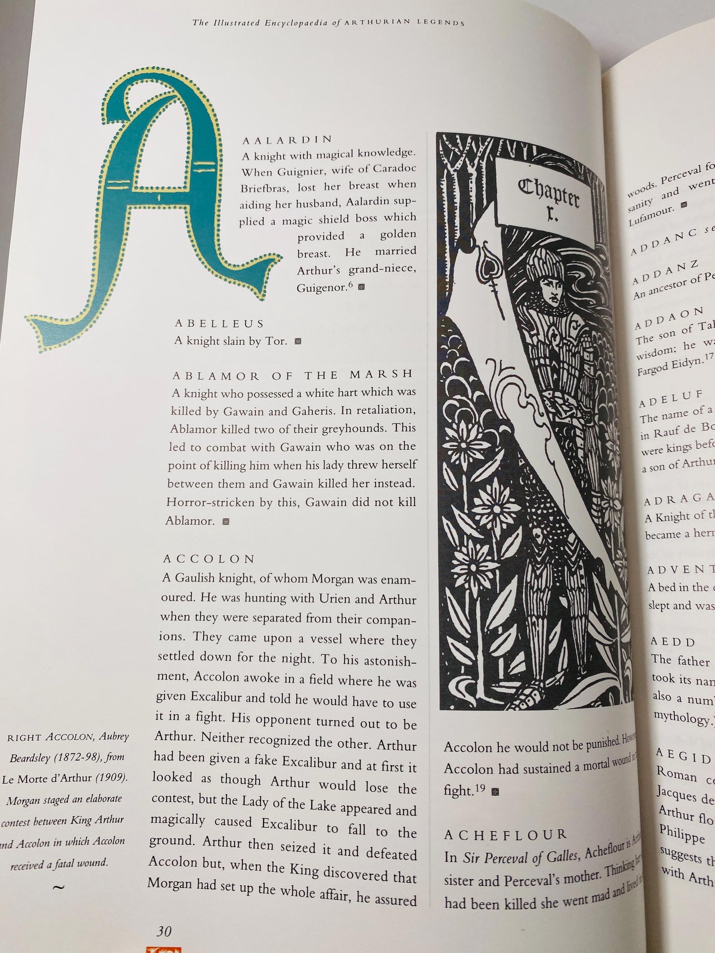 King Arthur Legends Encyclopedia Vintage book by Ronan Coghlan coffee table decor