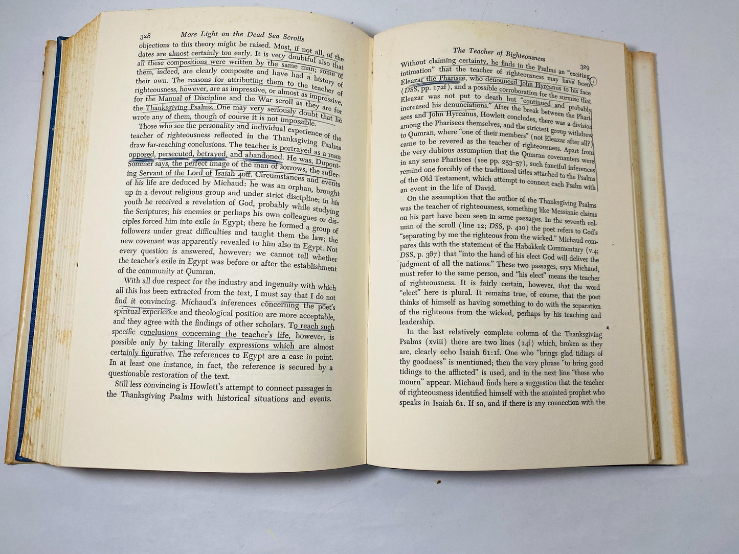 Dead Sea Scrolls vintage book by Burrows circa 1965 amazing secrets behind these Judaean desert 2000-year-old texts