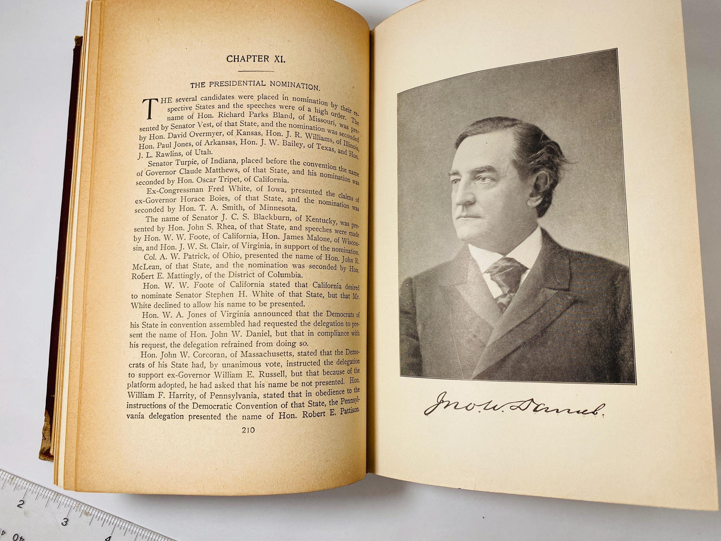 1896 William Jennings Bryan antique book Story of the Presidential Campaign with McKinley Engraved Illustration history politics collectible