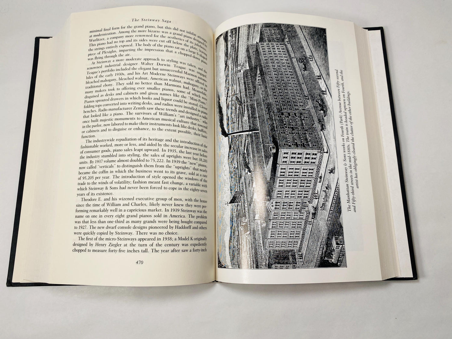 Steinway Saga vintage book by Fostle American Dynasty circa 1995 about this famous piano family from Germany music Valentine's Day classical