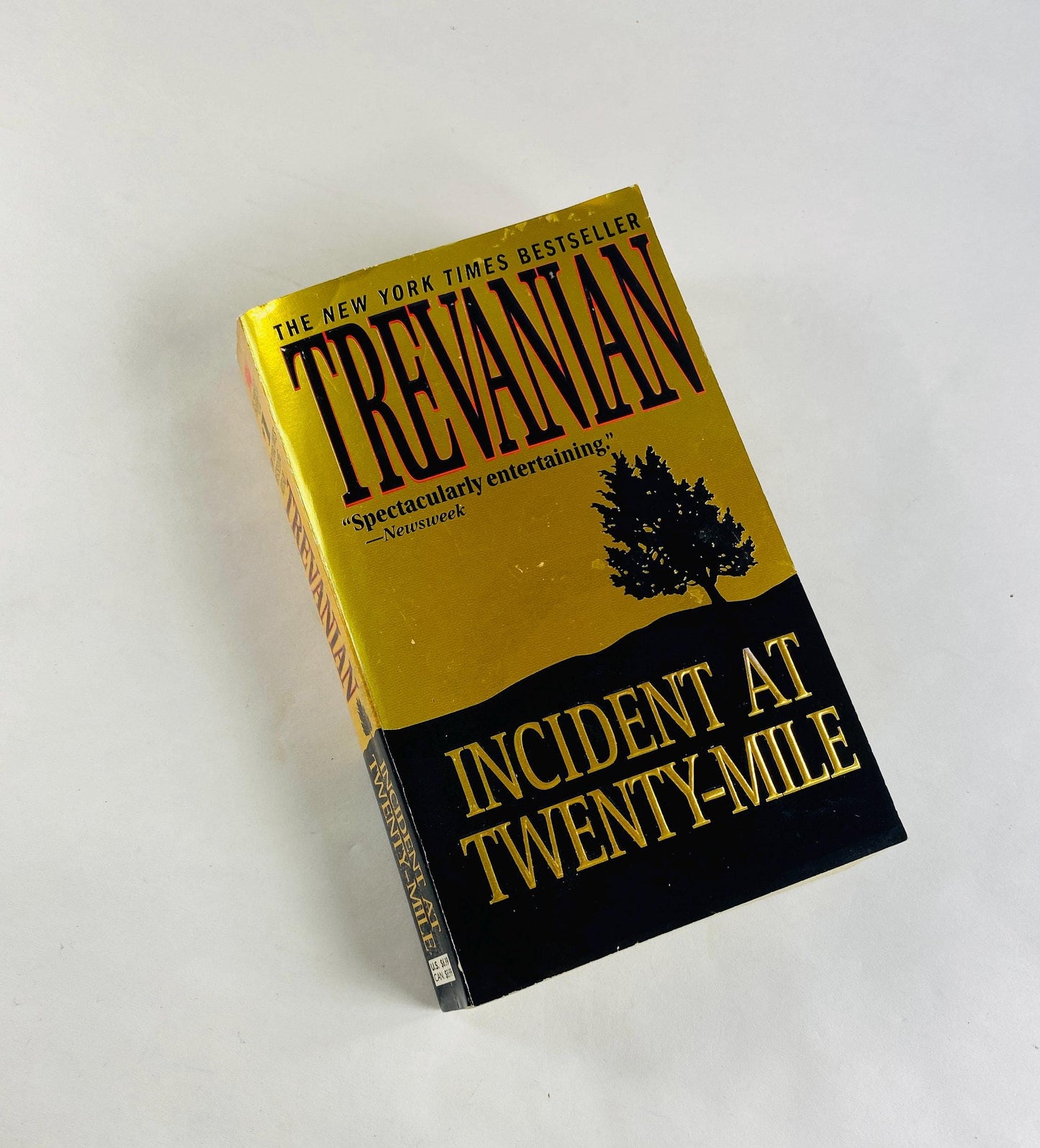 Incident at Twenty-Mile vintage book by Trevanian American Western about a madman escaped from the Territorial Prison at Laramie