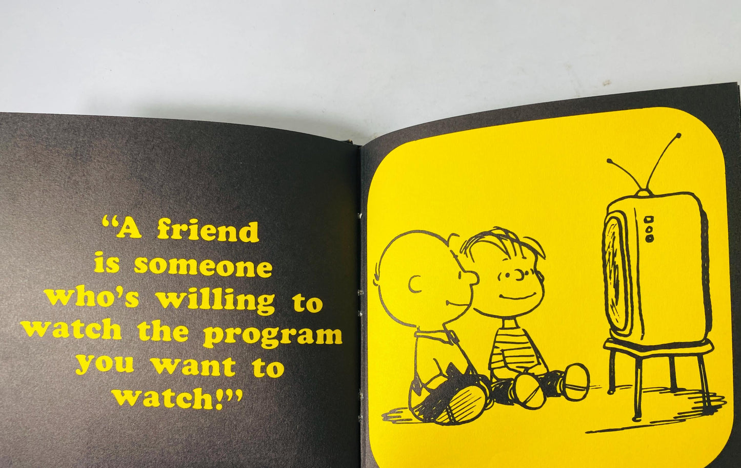 I Need all the Friends I can Get Charlie Brown FIRST PRINTING vintage book circa 1964 without dust jaacket by Charles Schulz