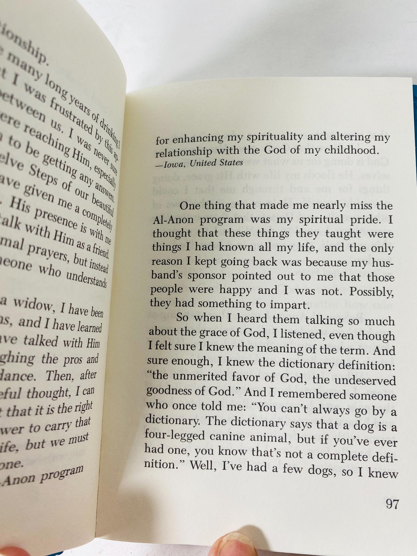 As We Understand vintage AA Alcoholics Anonymous Alateen One Day at a Time Early PRINTING book 1990 Narcotics Recovery Gift Unique Addiction