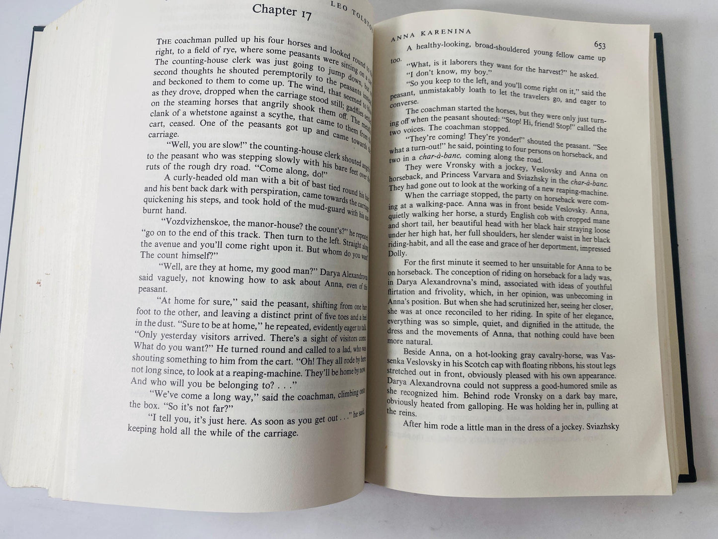 Anna Karenina by Leo Tolstoy Vintage book circa 1978 Russian Story of love, lust, passion betrayal