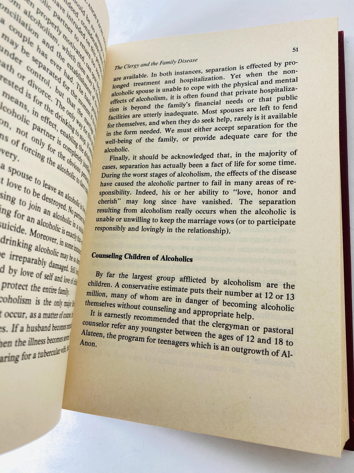 1986 Al-Anon Faces Alcoholism Twelve Steps & Twelve Traditions Vintage Alcoholics Anonymous book Recovery AA sobriety EARLY Printing HelenK