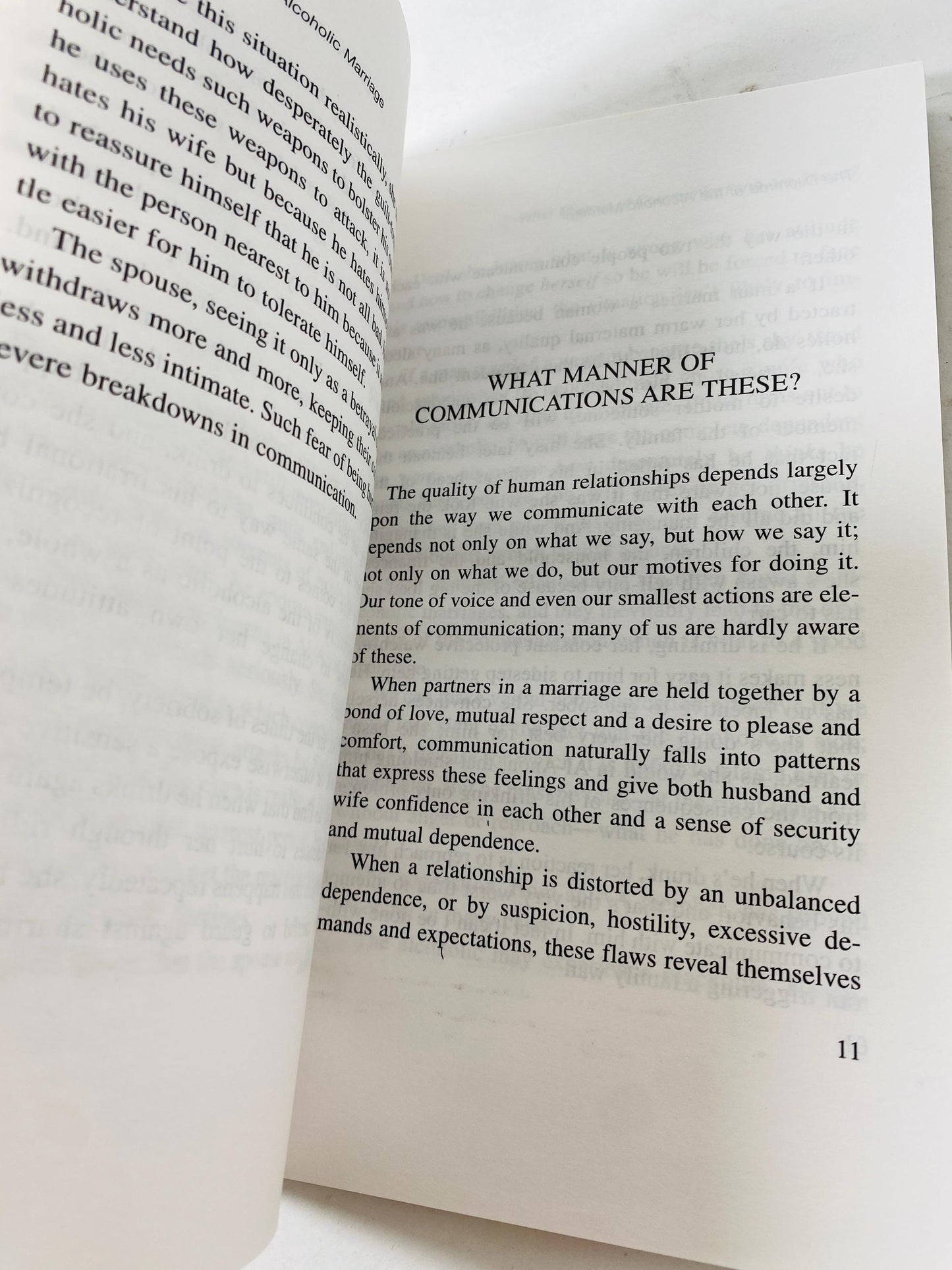Dilemma of the Alcoholic Marriage Alcoholics Anonymous vintage paperback book circa 1992 of AA Recovery, Addiction HelenK