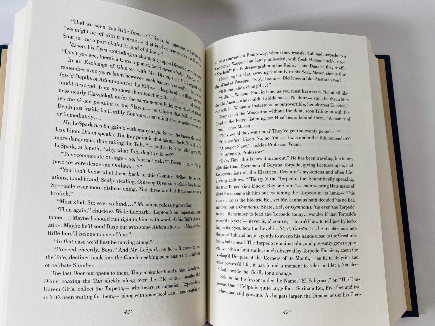 Mason & Dixon vintage book by Thomas Pynchon FIRST EDITION. Henry Holt and Co. Circa 1997.