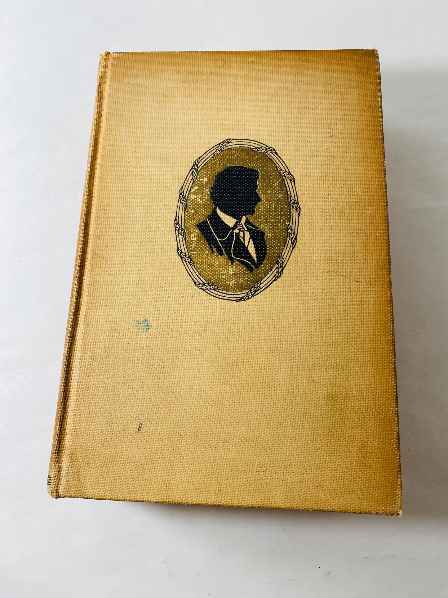 1934 Edgar Allan Poe vintage Israfel book by Hervey Allen Farrar & Rinehart edition