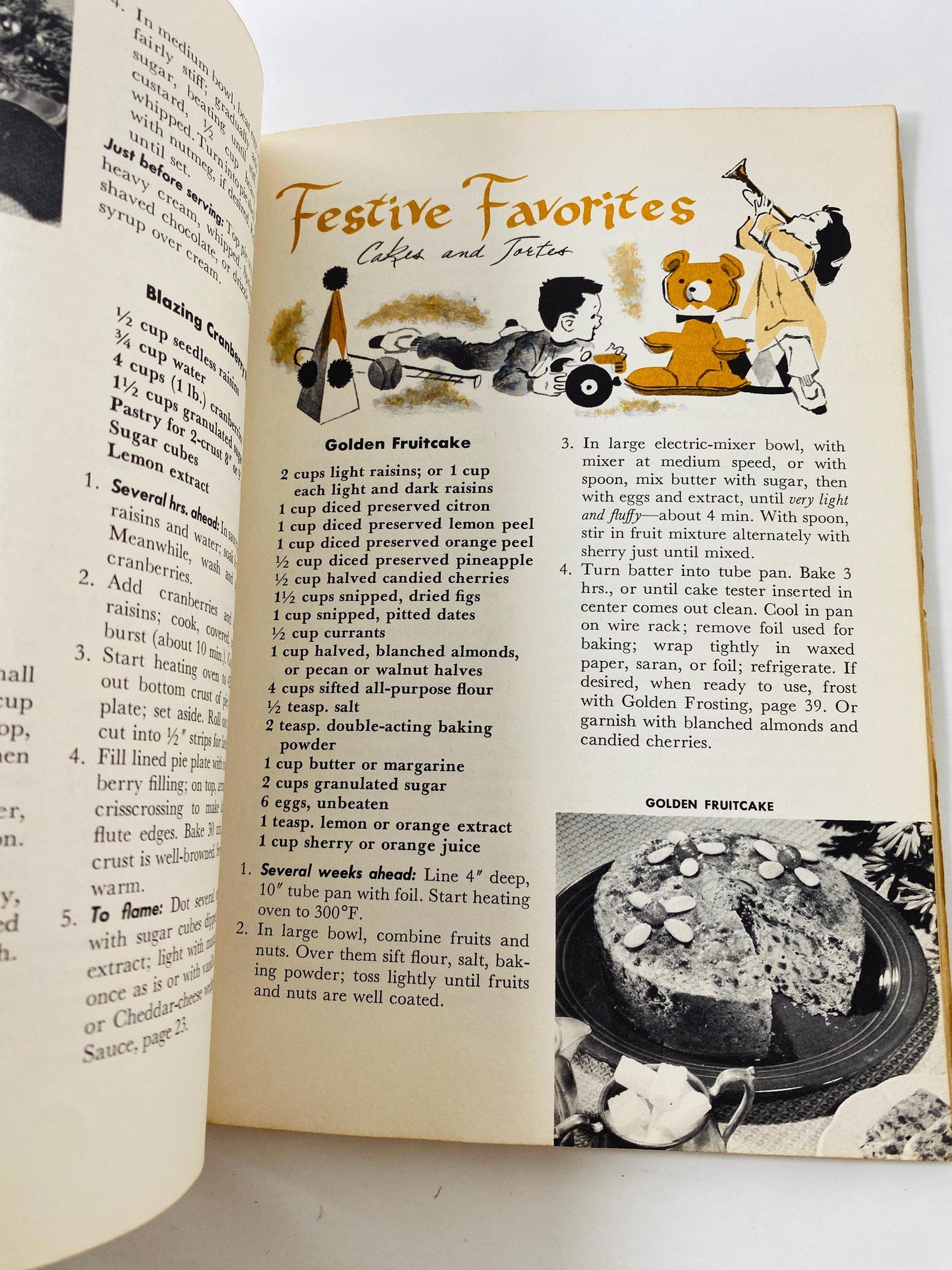 1958 Good Housekeeping Cookbook by Dorothy B Marsh. VChristmas recipes vintage retro kitchen decor prop gift mother girlfriend wife BFF