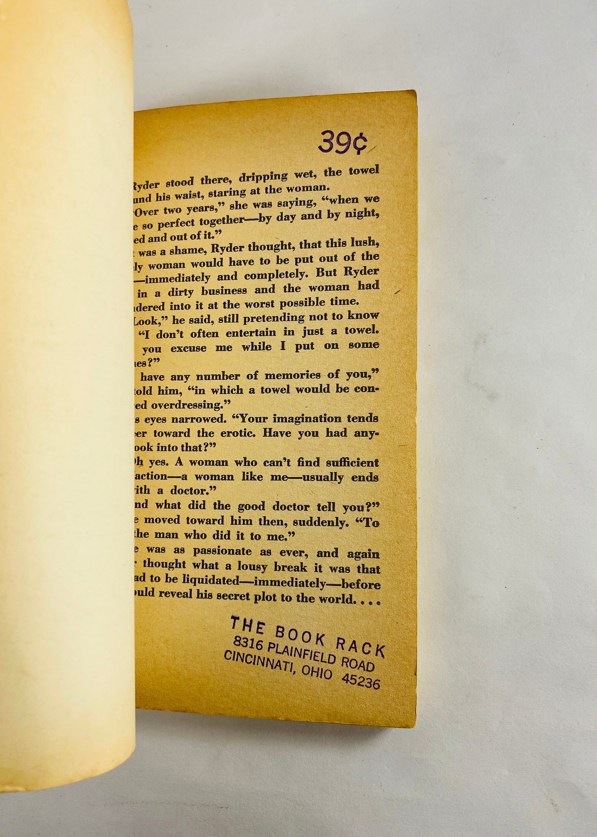 K by Leslie Waller vintage paperback book circa 1963 about ridding the world of a monstrous evil.