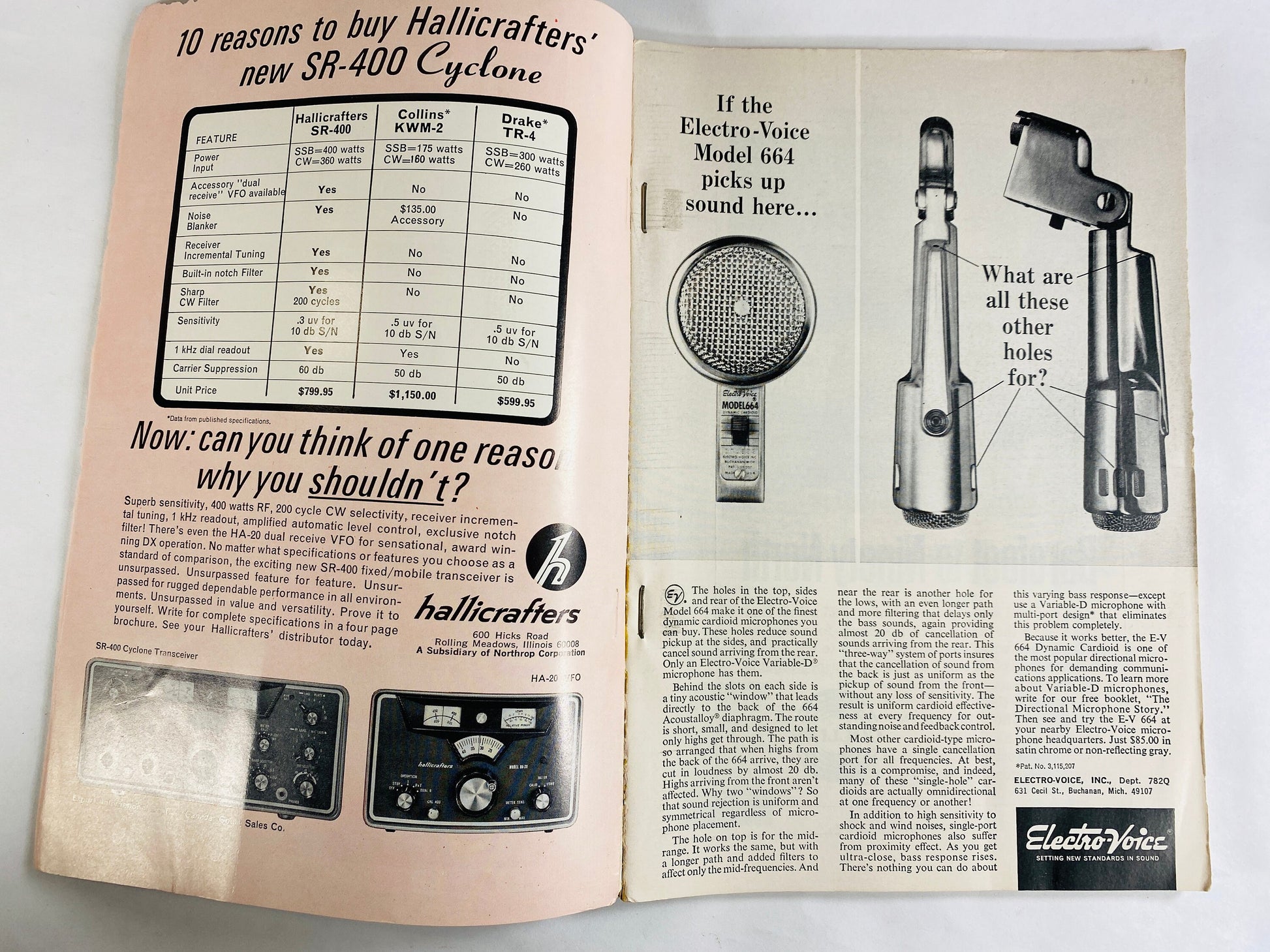 1968 AARL Radio vintage magazine Operator's Guide Amateur radio license. Electronic engineer gift. communications