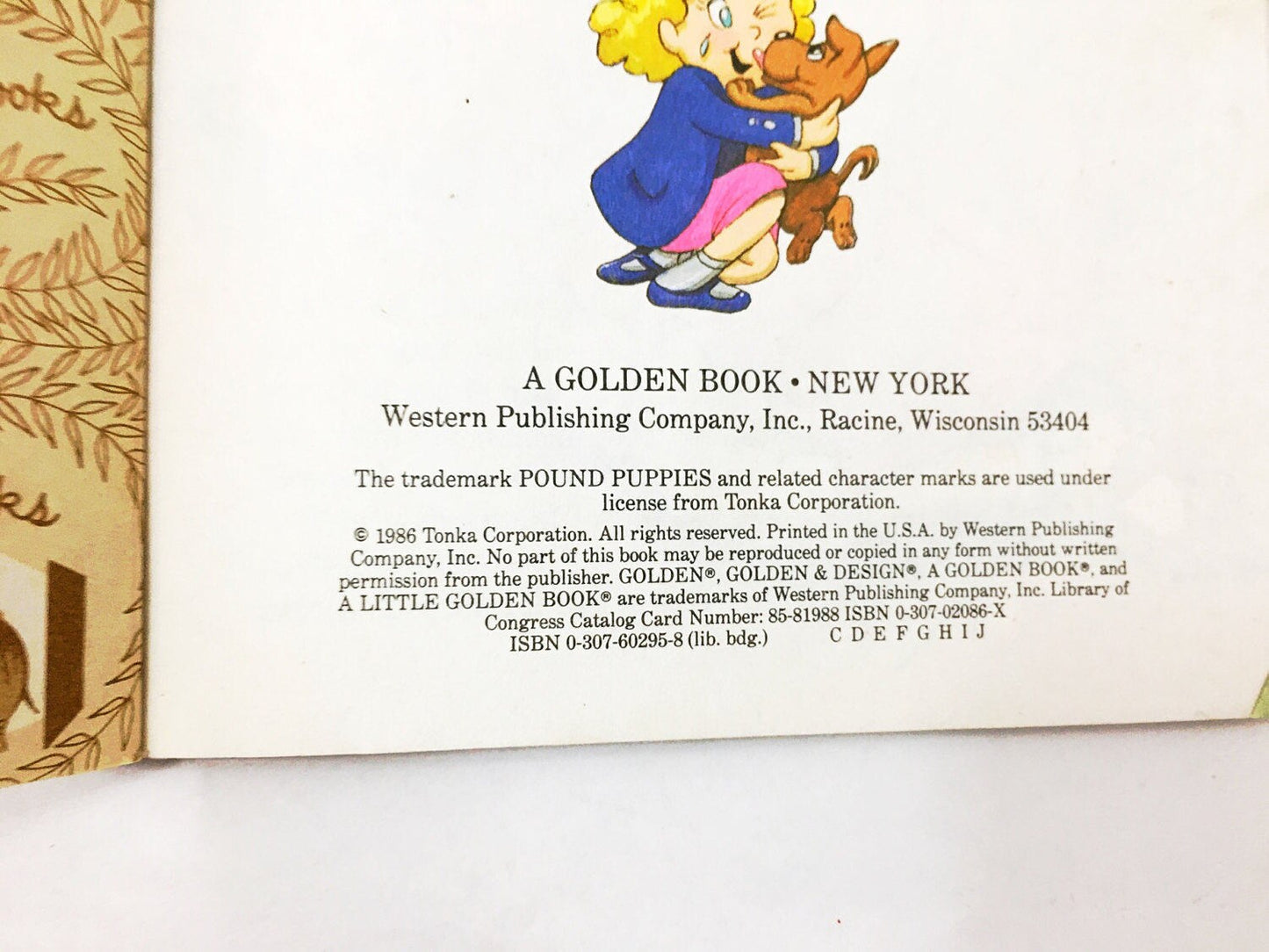 Pound Puppies. FIRST EDITION Little Golden Book. Pick of the Litter. Vintage Children's book. Teddy Slater. Bouman & Codor. Nursery decor