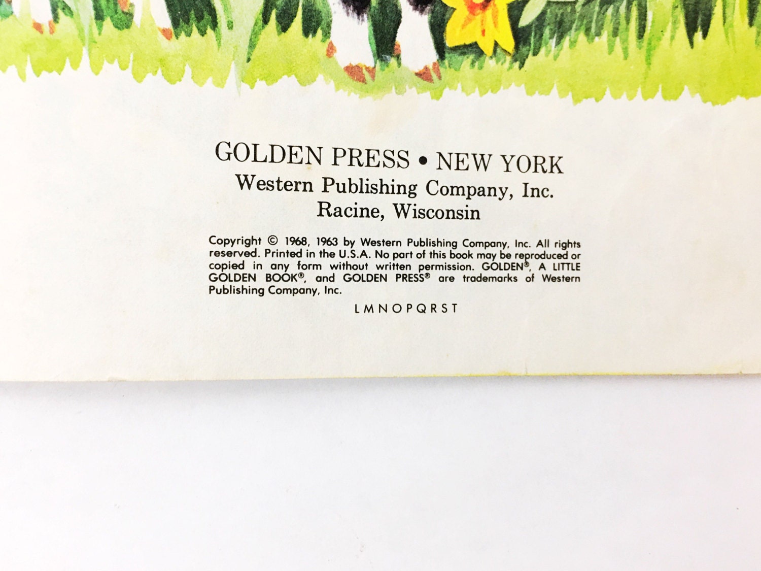 Animals on the Farm. FIRST EDITION. Little Golden Book. LGB. No writing inside!! hardback children's book. 200-41