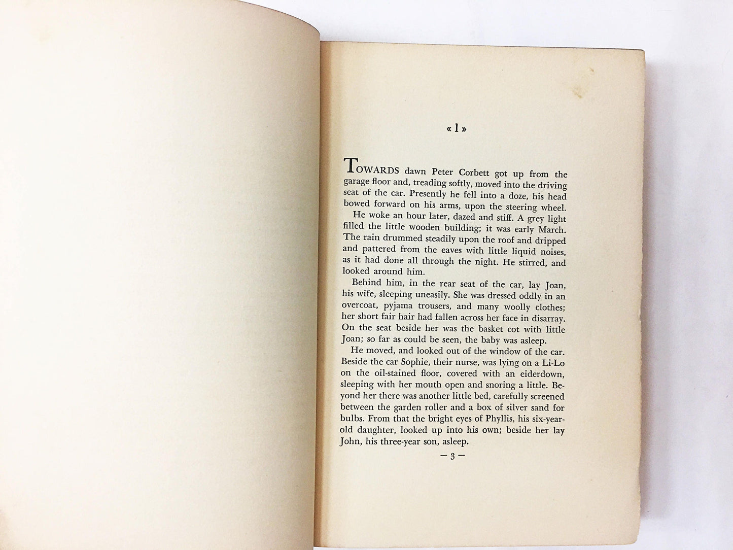 Ordeal by Nevil Shute FIRST EDITION vintage book circa 1939 Blue cloth covered boards Bombs and the world's new kind of war. Military