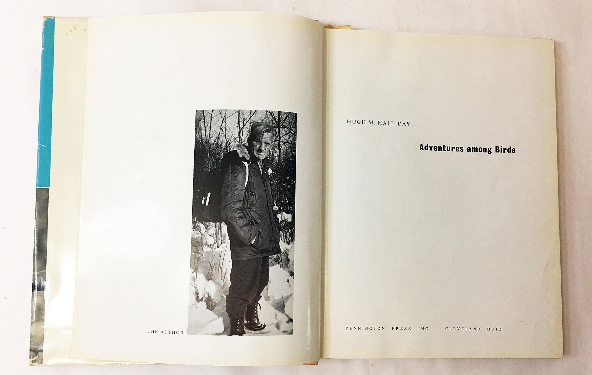 Adventures Among Birds First Edition vintage book circa 1959 Hugh M Halliday Ornithology gift nature Environment outdoors nature lover gift