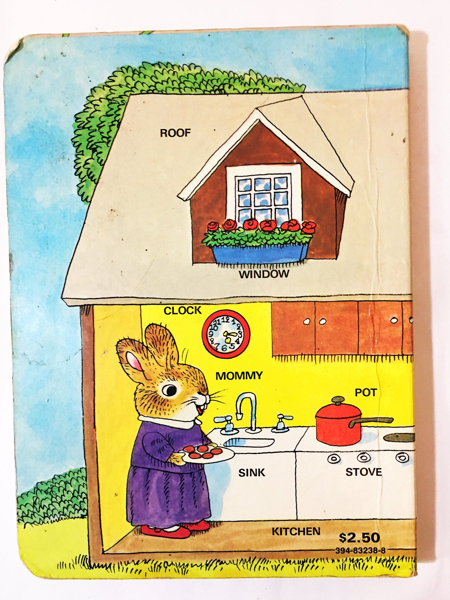 Richard Scarry's Early Words! Little Golden Book. Vintage Hardback Book circa 1976. Children's