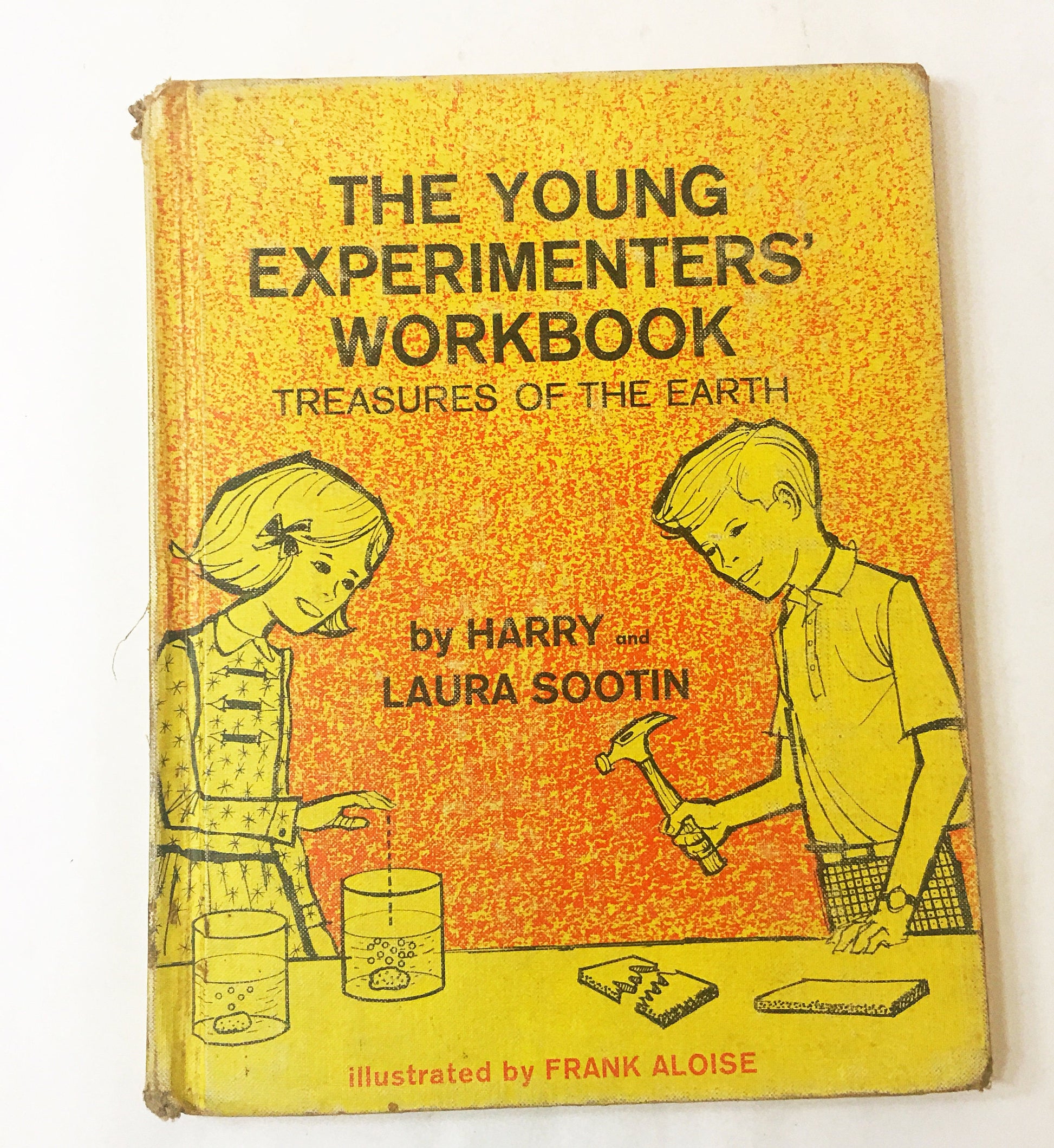 The Young Experimenters' Workbook by Harry and Laura Sootin. Vintage school book circa 1965. Children's science book. Dick and Jane.