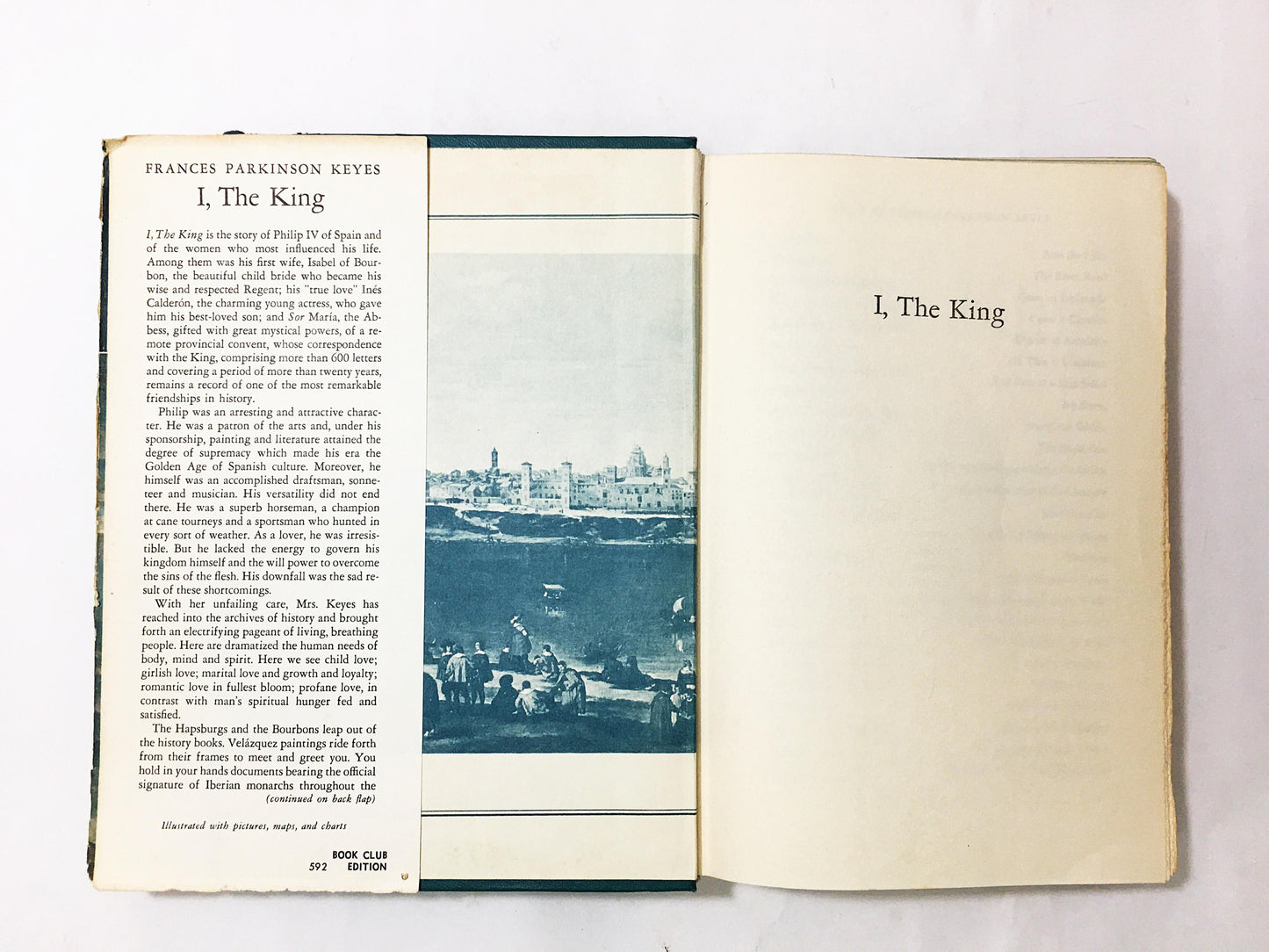 Diego Velázquez was supported by Philip IV of Spain. I, The King, a vintage book by Frances Keyes details his passion in this biography.