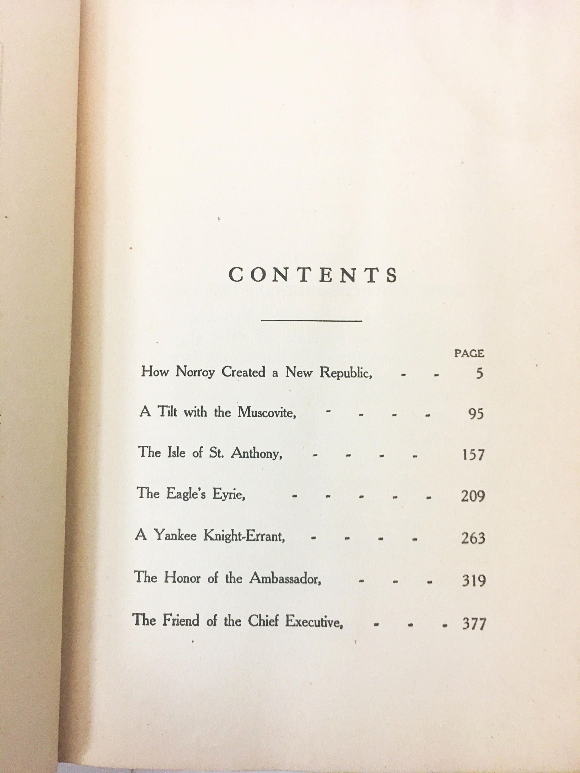 Norroy, Diplomatic Agent. First Edition vintage book circa 1907 by George Bronson-Howard. Saalfield. Spy Espionage CIA KGB. Book lover gift.