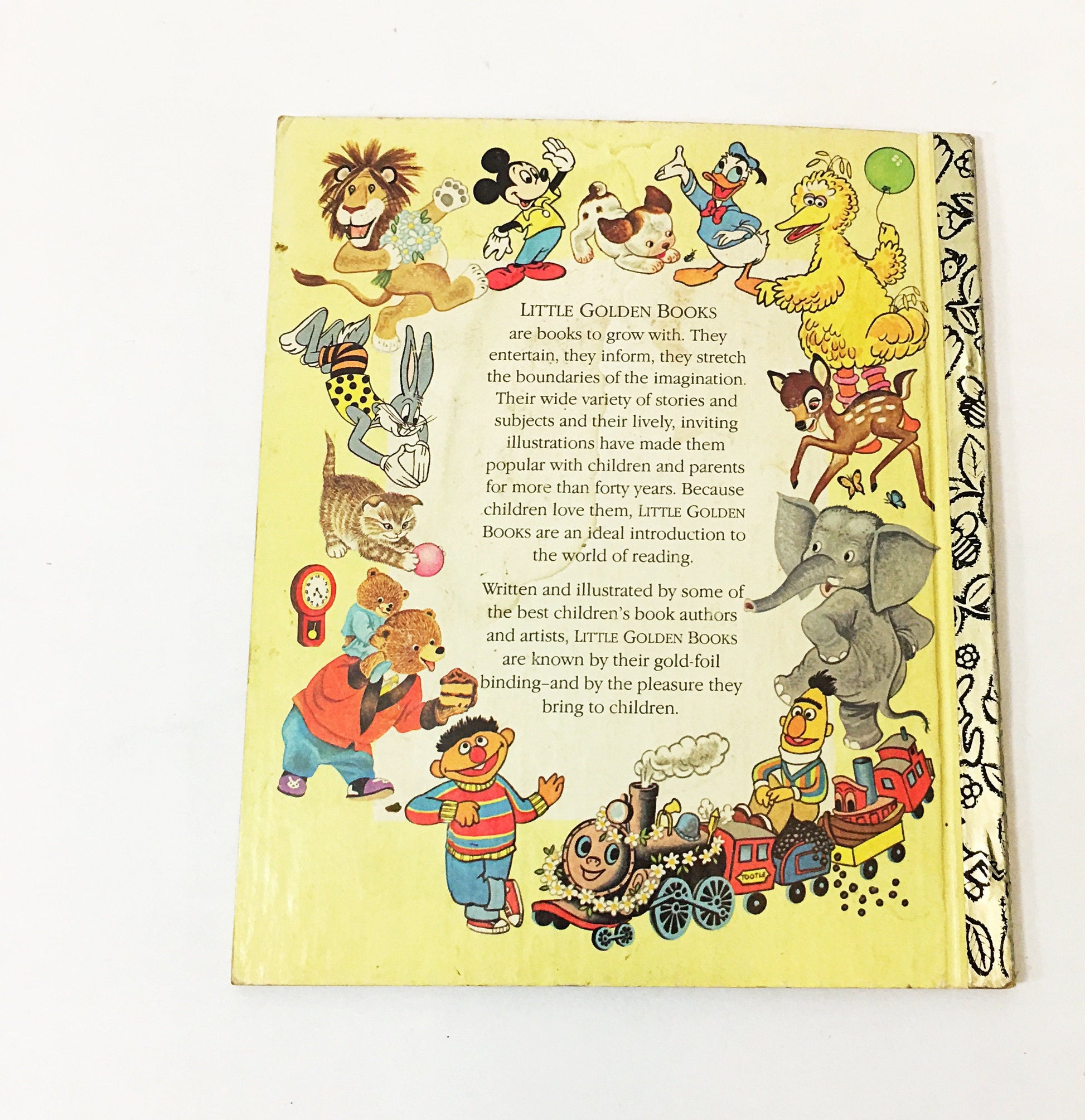 Happy Birthday, Babs! Tiny Toon Adventures Vintage Little Golden Book circa 1990. Cartoon. Book lover gift.