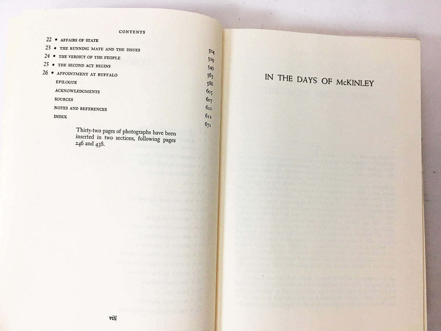 In The Days Of President McKinley Vintage leather bound Easton Press Book circa 1986 by Leech gift Manifest Destiny Alaska