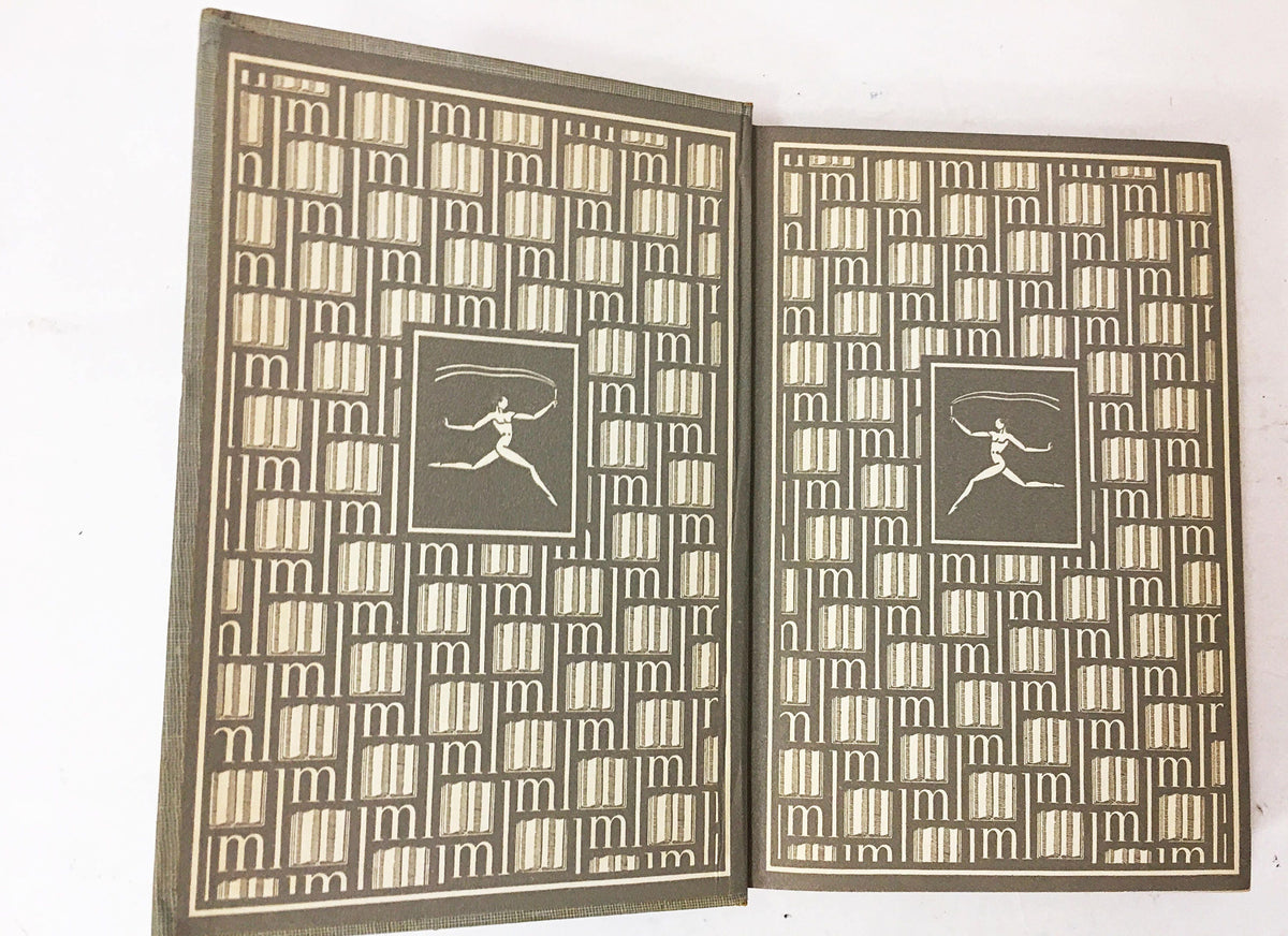 1931 Education of Henry Adams Vintage Modern Library book Gray home office decor. Autobiography of struggle with youth in Boston