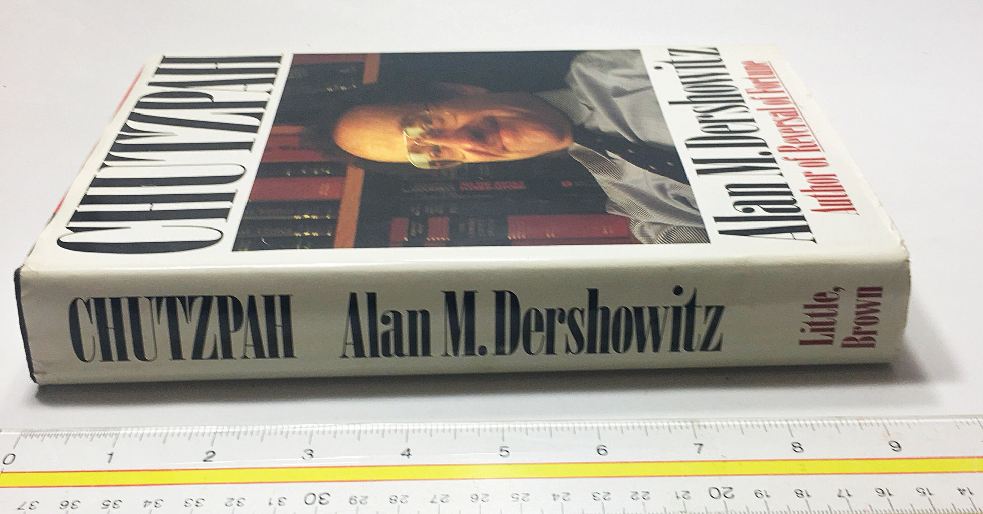 Chutzpah by Alan Dershowitz circa 1991. FIRST EDITION vintage book about expressing Judaism historically and today. Jewish identity. Gift