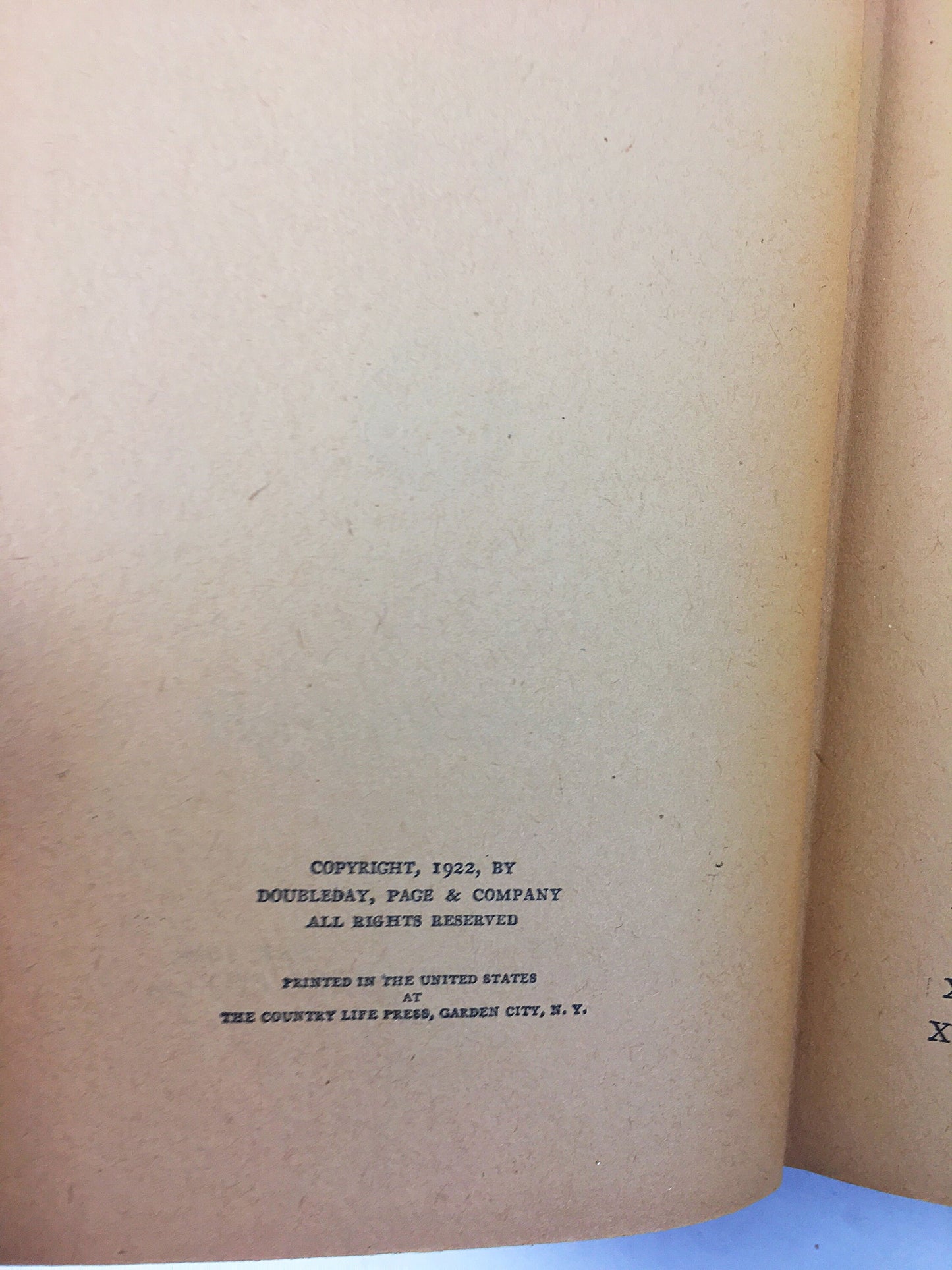 Apache Valley by Arthur Chapman. Vintage pulp western book circa 1925 about a cattle war in the southwest, terror & blood feud. Brown decor