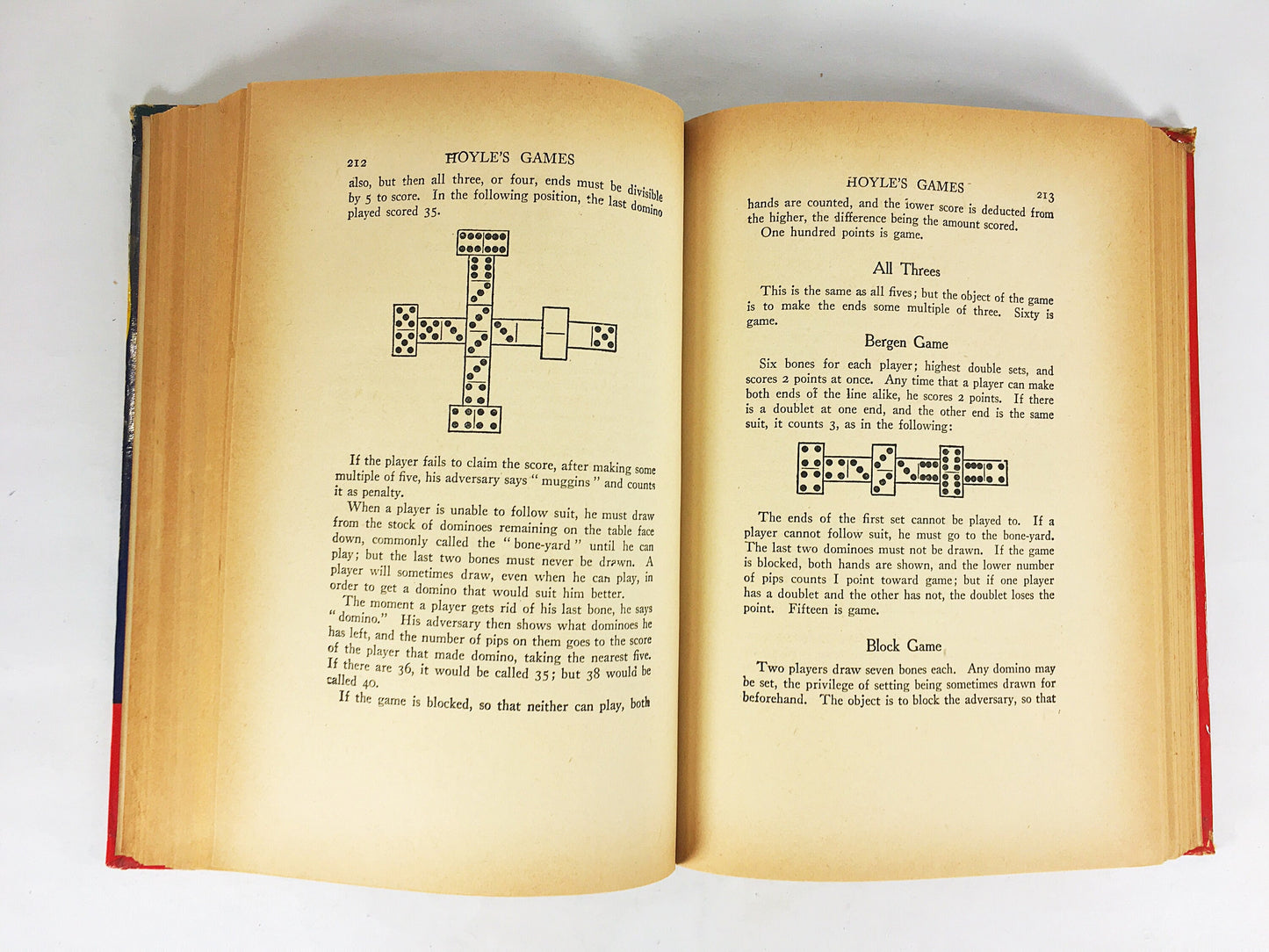 Hoyle's Complete and Authoritative Book of Games. Vintage book circa 1949. AUTOGRAPH EDITION Gin Rummy, Multiple Klondike, Canasta