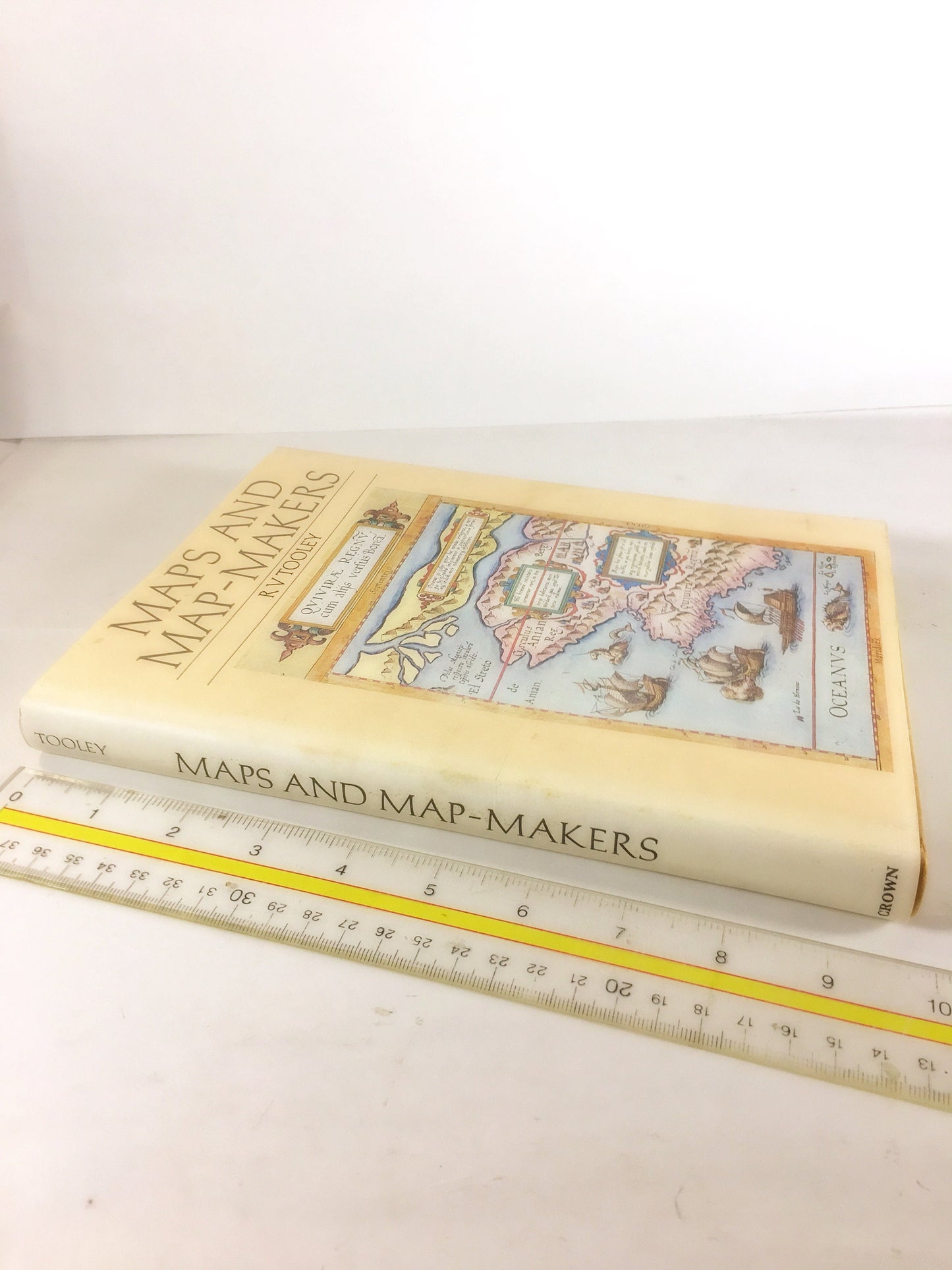 SIGNED Maps and Map-Makers by RV Tooley. Magnificently illustrated study of map-makers and their work. 104 black & white and color plates