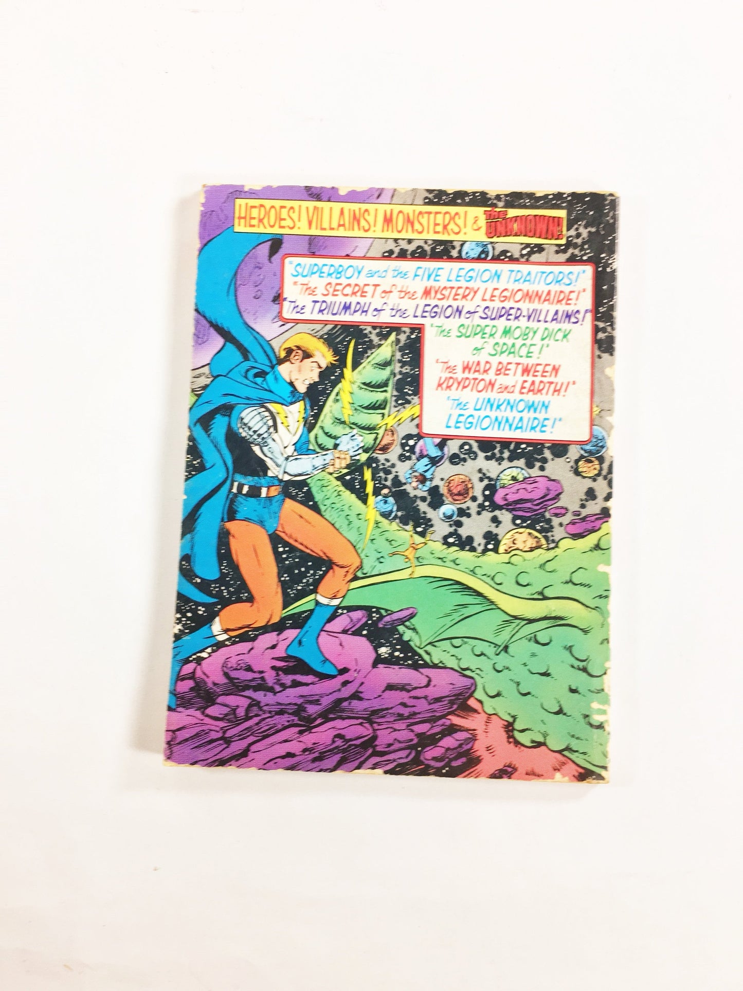 DC Blue Ribbon Digest Legion Of Super-Heroes #64 featuring Superboy, the Moby Dick of Space! Vintage comic book circa 1985 GenX