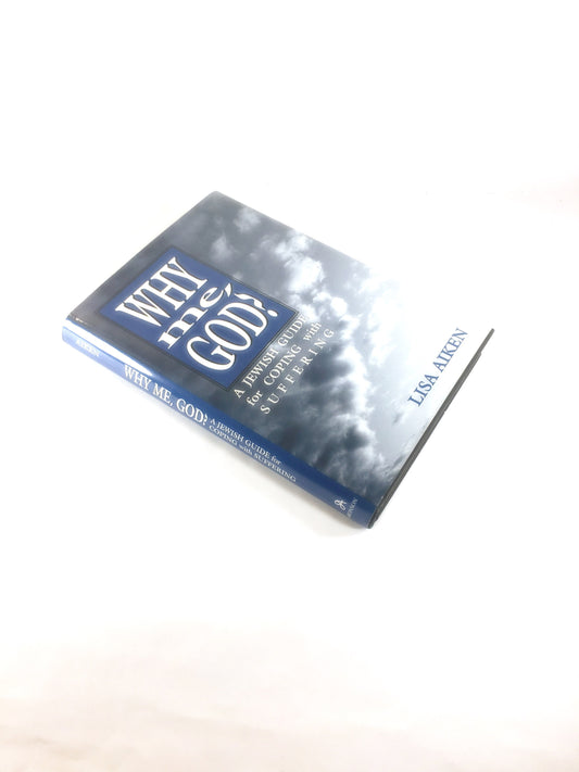 SIGNED Why Me, God by Aiken. Vintage FIRST Edition book, Jewish Guide for Coping With Suffering. Mourning Grief Loss Death gift.
