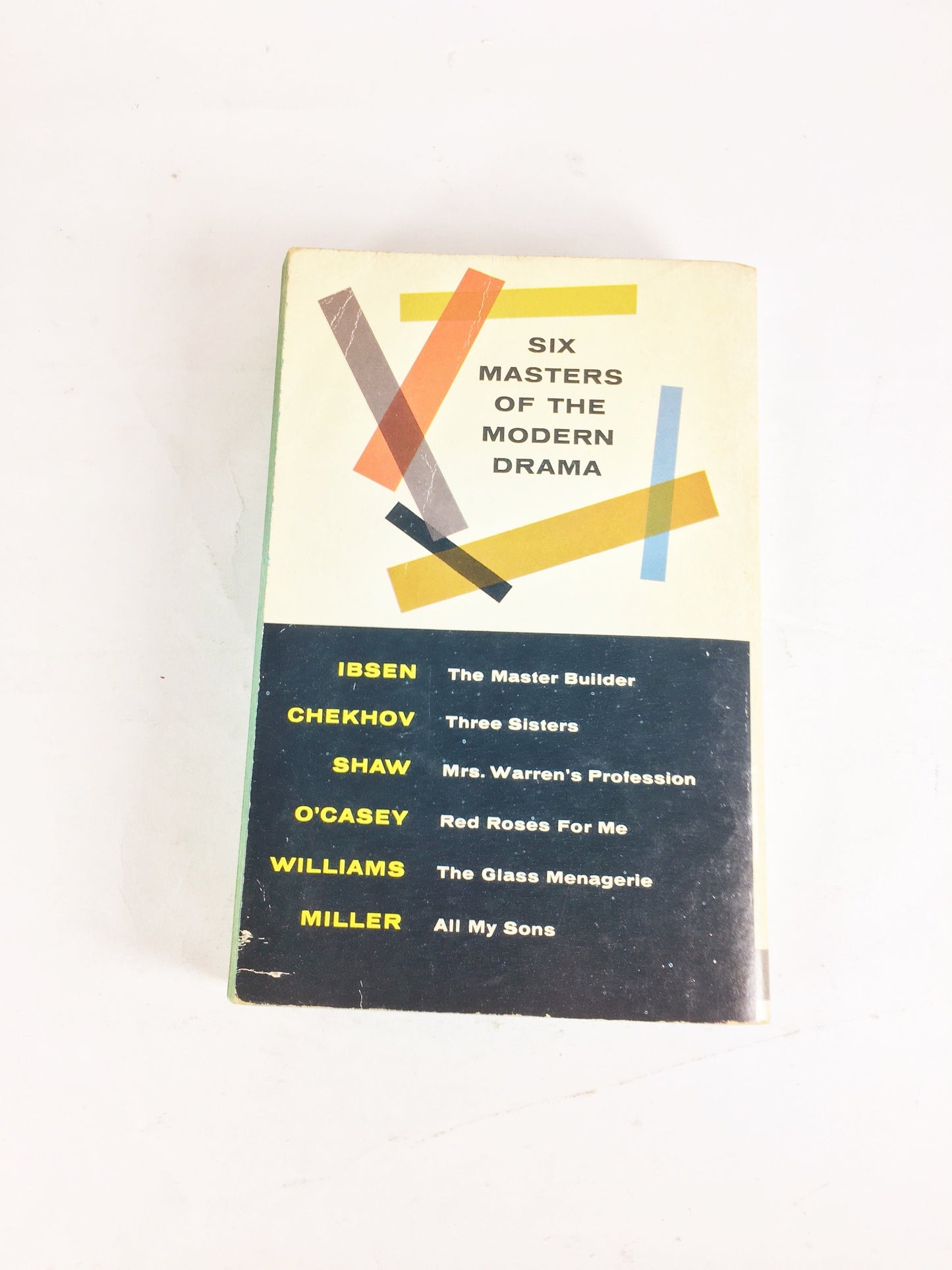 Dramatic plays by Ibsen, Chekov, Shaw, O'Casey, Williams and Miller. Vintage Paperback book circa 1960. Fantastic theatre gift for actors!