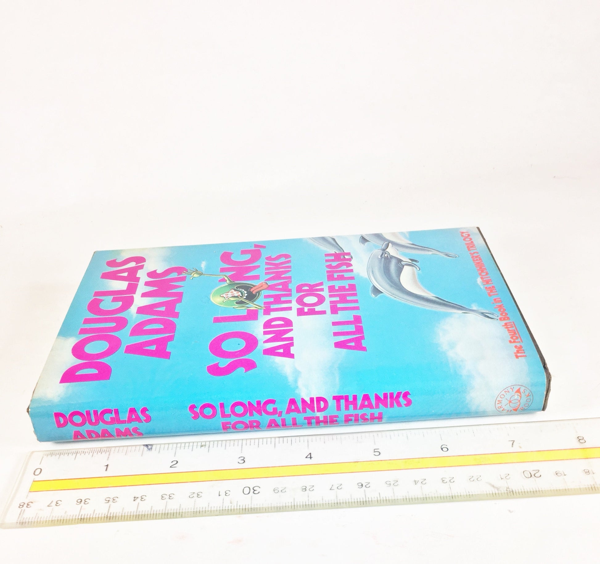 So Long and Thanks for All the Fish. FIRST EDITION Hitchhiker's Guide to the Galaxy sequel. Vintage Douglas Adams book circa 1984.