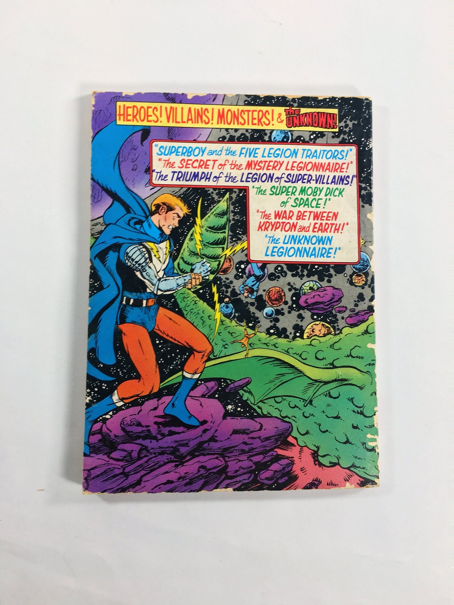 DC Blue Ribbon Digest Legion Of Super-Heroes #64 featuring Superboy, the Moby Dick of Space! Vintage comic book circa 1985