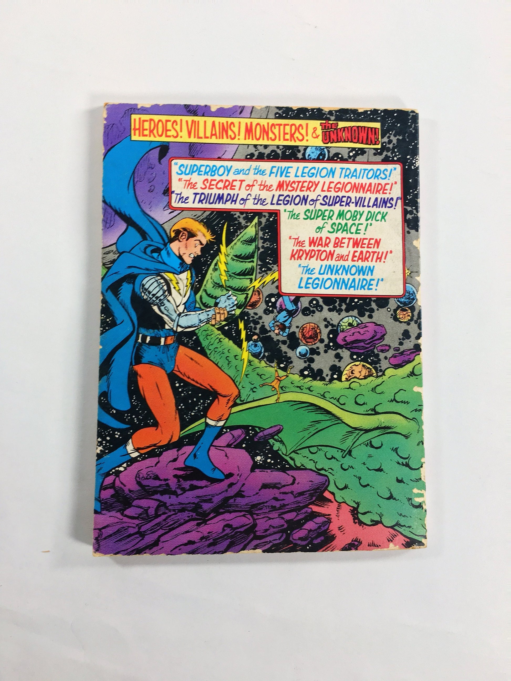 DC Blue Ribbon Digest Legion Of Super-Heroes #64 featuring Superboy, the Moby Dick of Space! Vintage comic book circa 1985 GenX