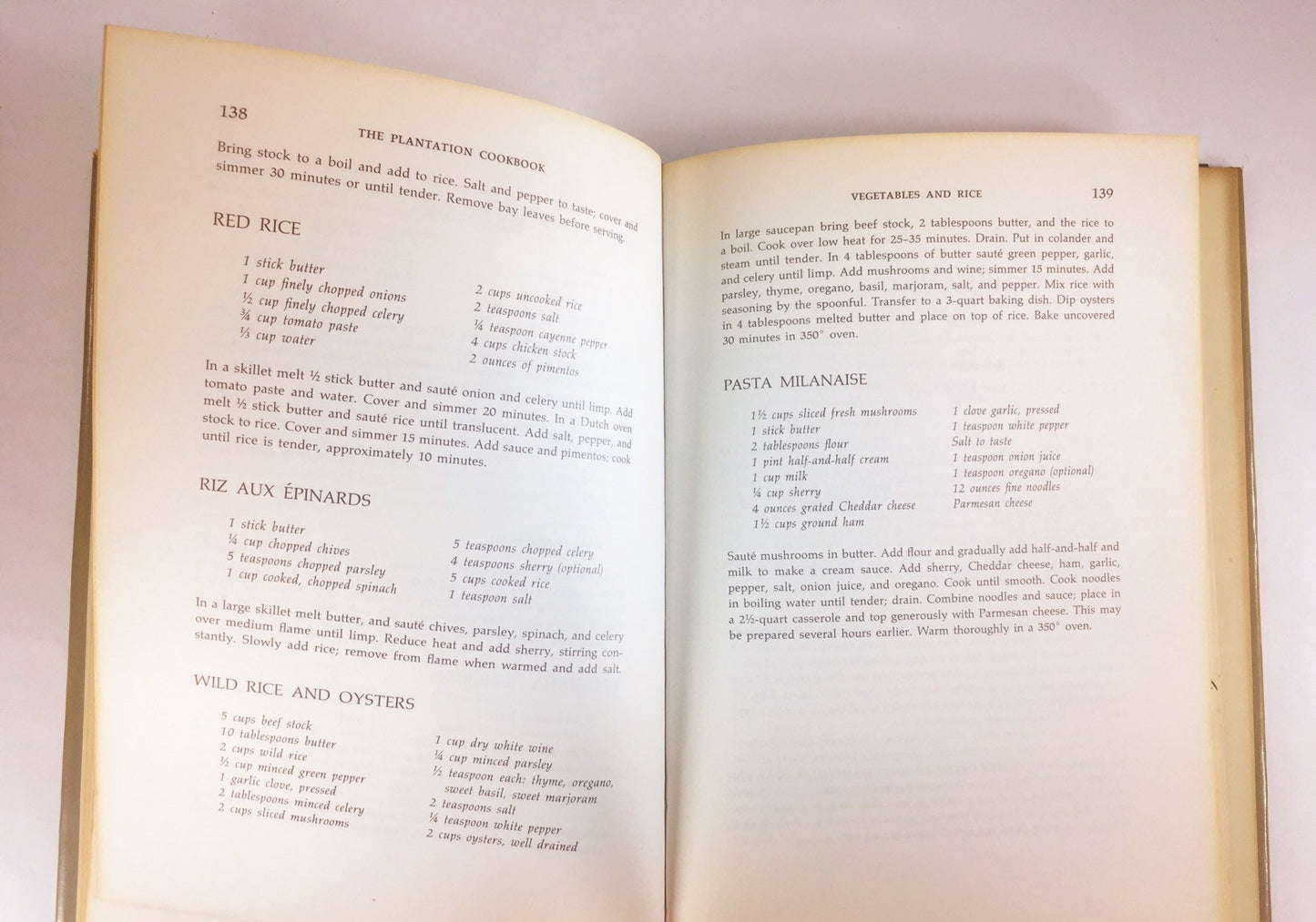 The Plantation Cookbook by the New Orleans Junior League. Vintage Cookbook circa 1972. First Edition. Turtle Soup, Grillades, Shrimp Creole