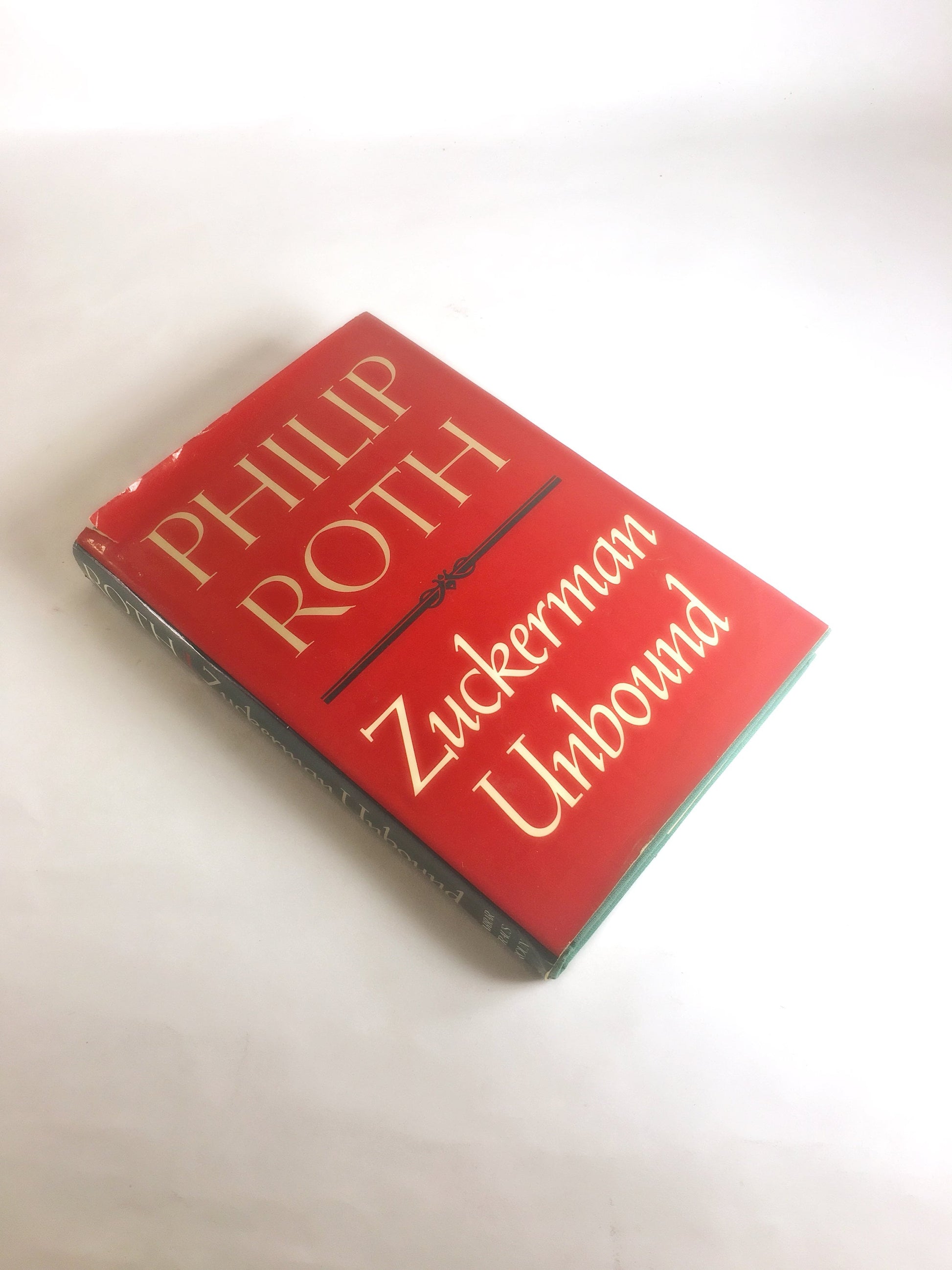 Zuckerman Unbound by Philip Roth. Vintage FIRST EDITION book circa 1981. Sequel to The Ghost Writer.