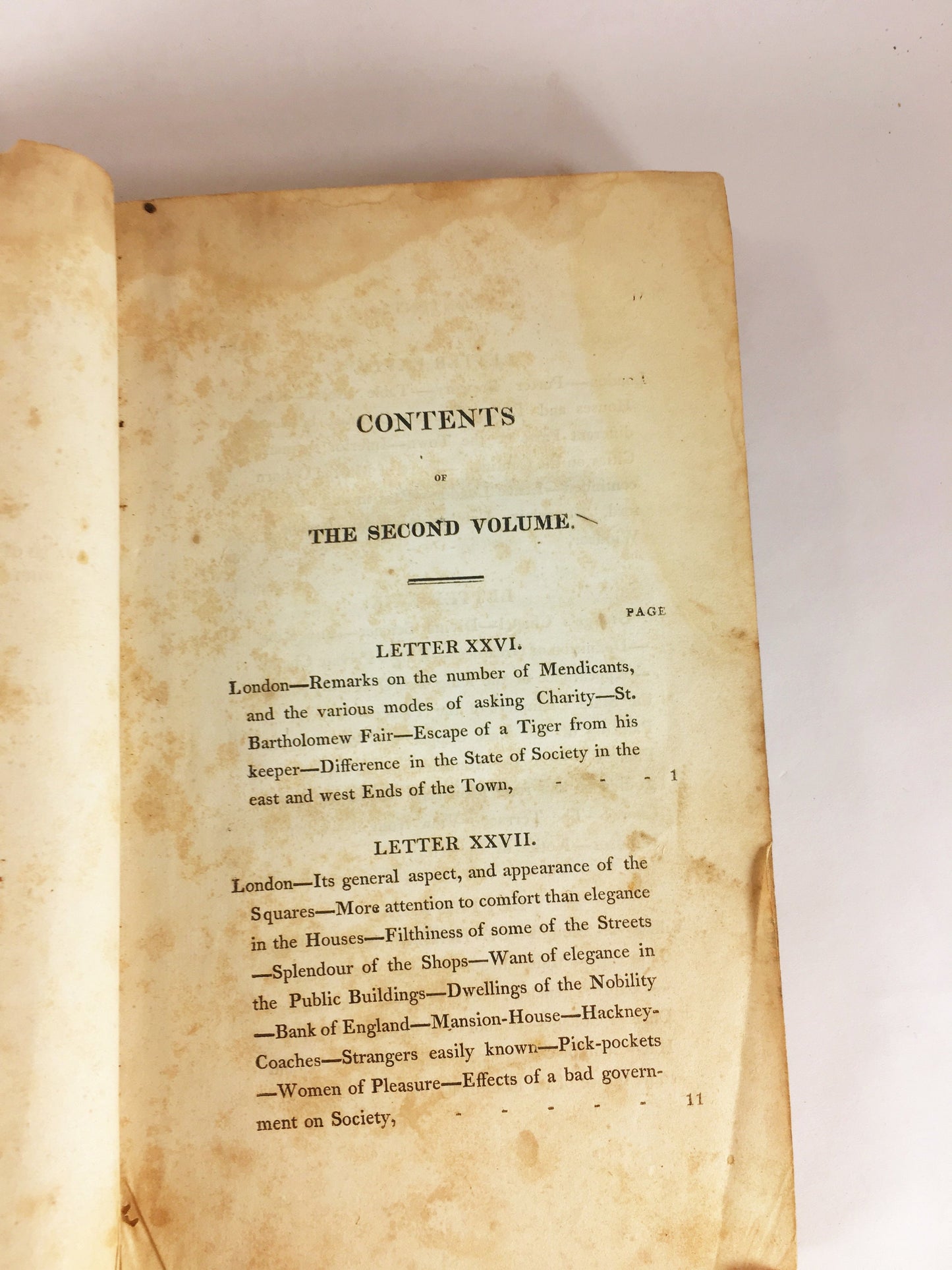 Letters on England FIRST EDITION circa 1816. State of Society, Economy, Habits of the People, and Condition of Manufacturing Classes Vol I