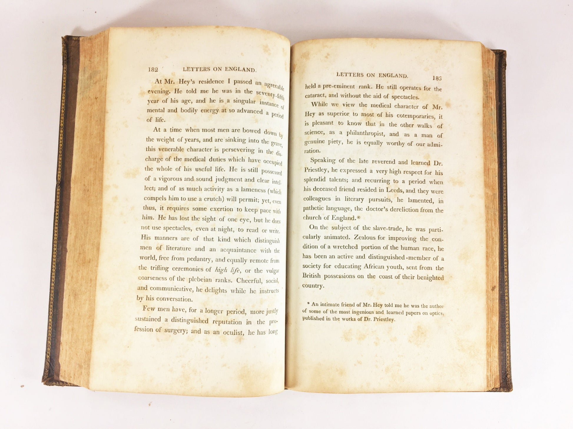 Letters on England FIRST EDITION circa 1816. State of Society, Economy, Habits of the People, and Condition of Manufacturing Classes Vol I