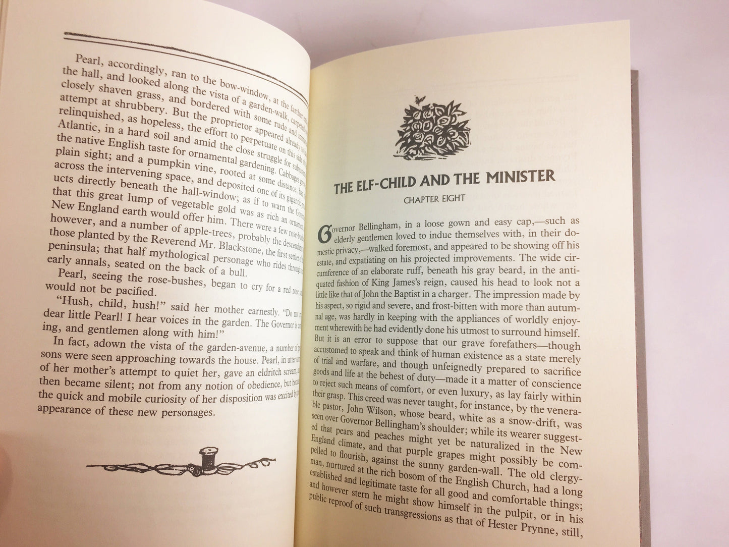 Scarlet Letter by Nathaniel Hawthorne circa 1985. Readers Digest Vintage book .