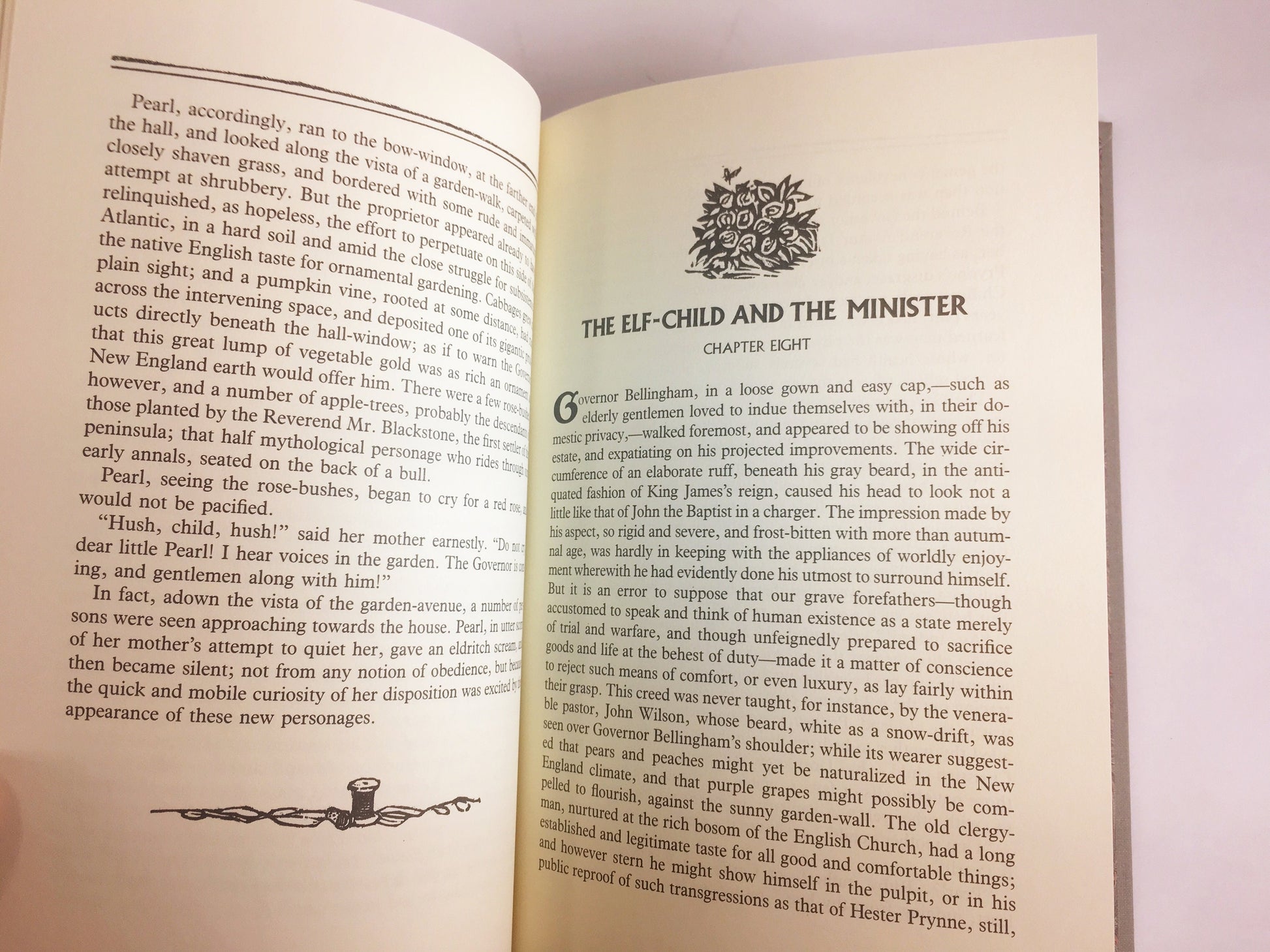 Scarlet Letter by Nathaniel Hawthorne circa 1985. Readers Digest Vintage book .