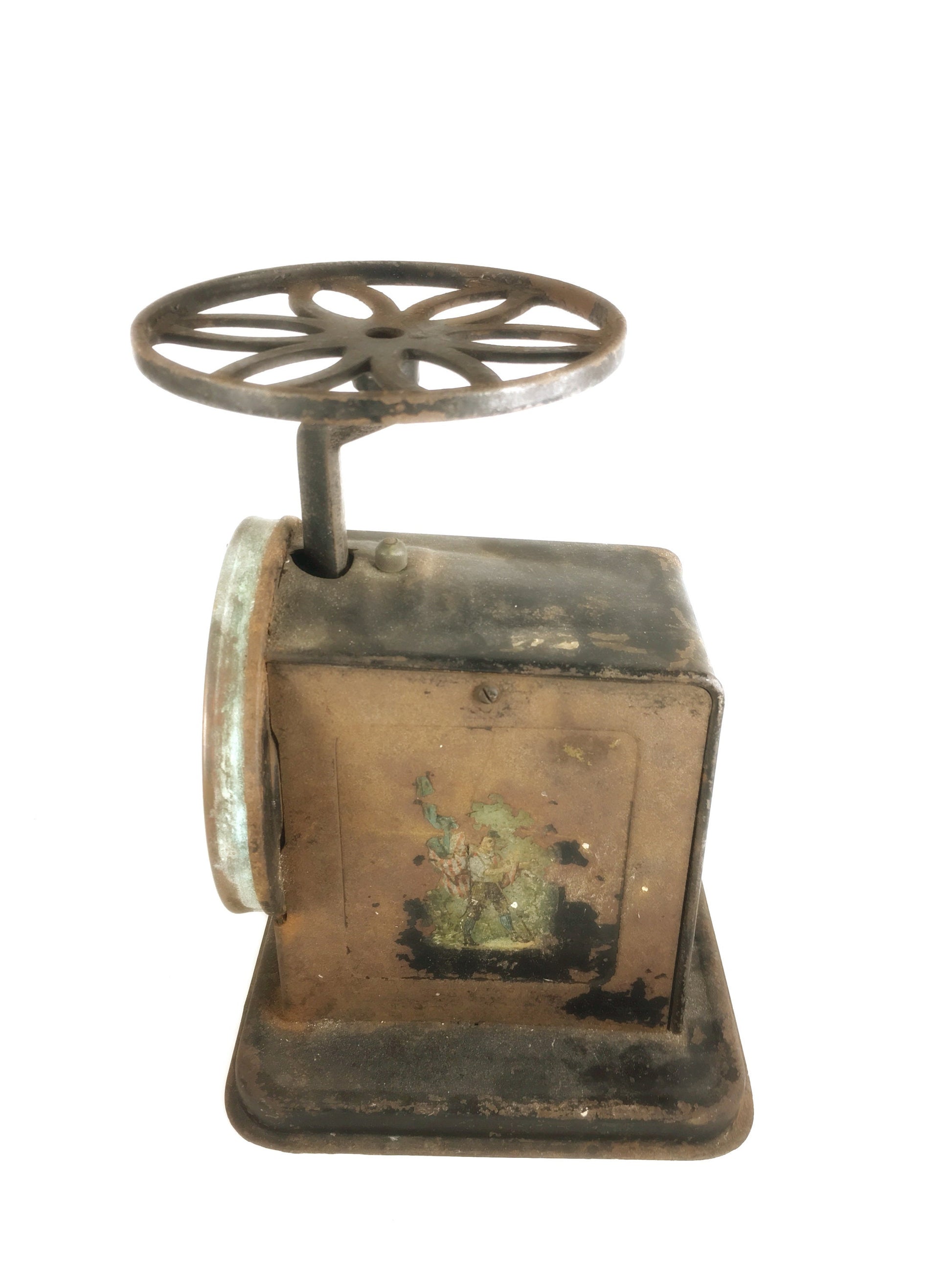 Antique Victorian scale Laclede Manufacturing Company St Louis Missouri vintage Bronze brass unique decor steampunk American patriot
