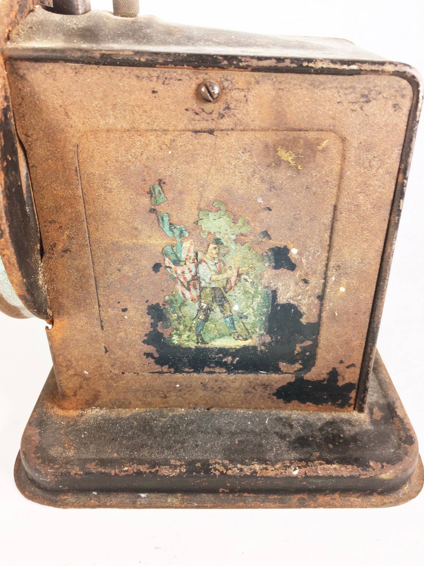 Antique Victorian scale Laclede Manufacturing Company St Louis Missouri vintage Bronze brass unique decor steampunk American patriot