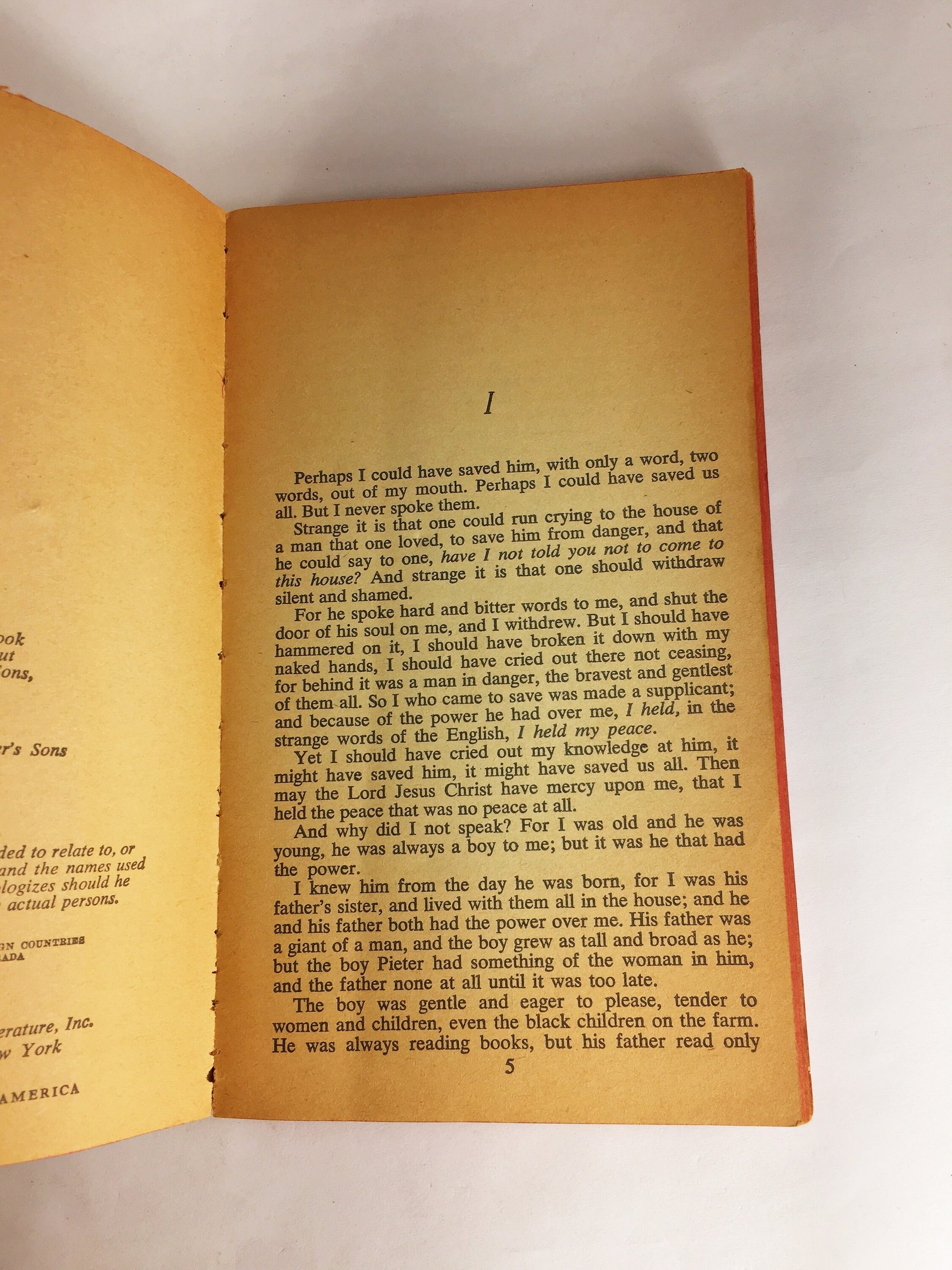 Too Late the Phalarope by Alan Paton, author of Cry the Beloved Country. Vintage paperback book circa 1961 Police conscience in South Africa