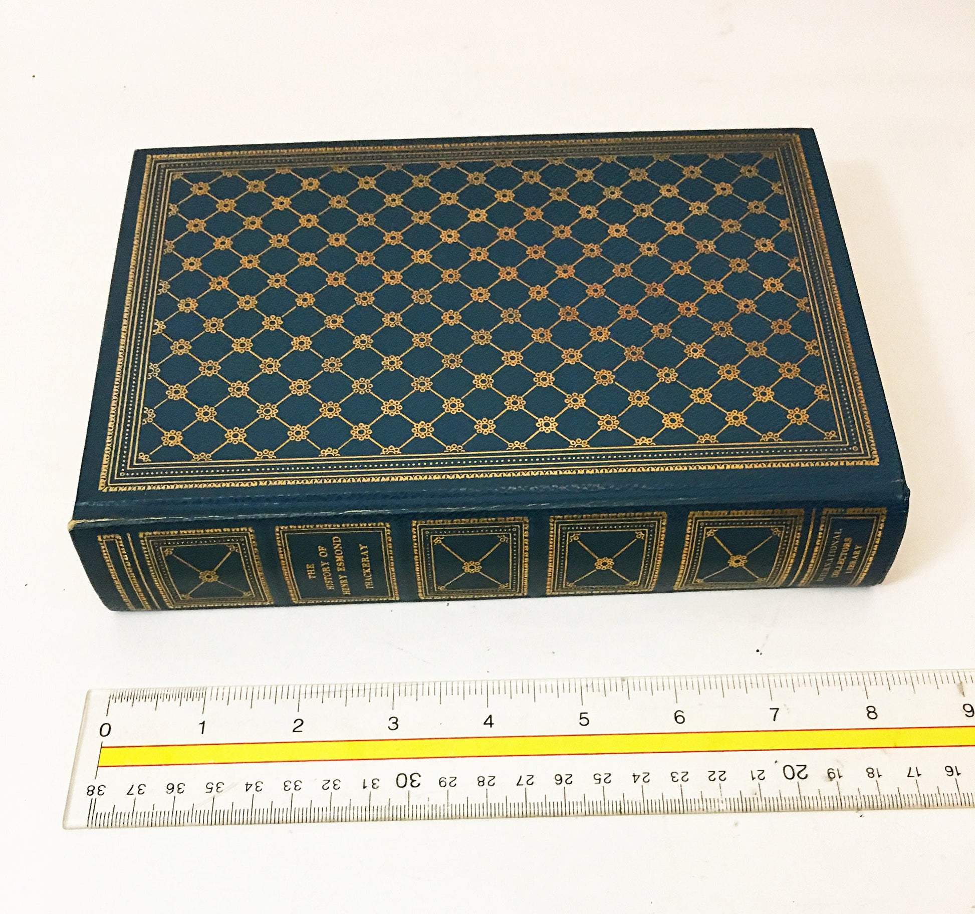 Thackeray Masterpiece History of Henry Esmond. Beautiful vintage book about a young man making his way in the corrupt world. Home decor gift