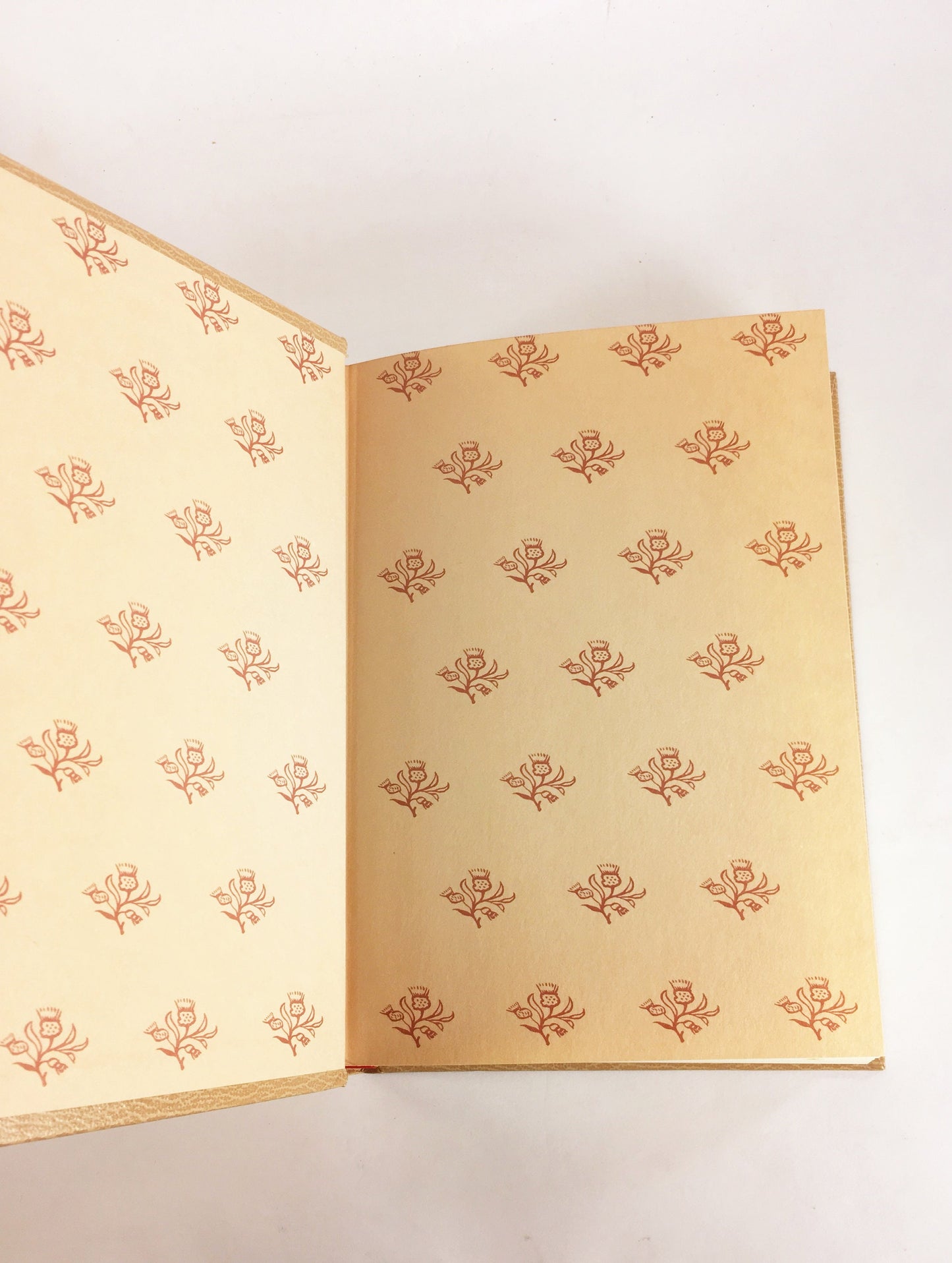 Victor Hugo works poems, plays, essays in one volume including Hunchback of Notre Dame BEAUTIFUL vintage beige book decor playwright 1943