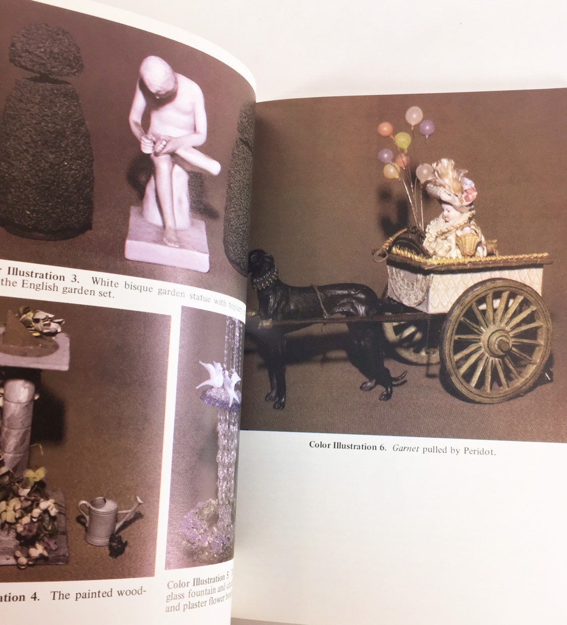 Antique Minuatures Collectibles Reference Guide. Vintage history Collector Reference Book circa 1981.